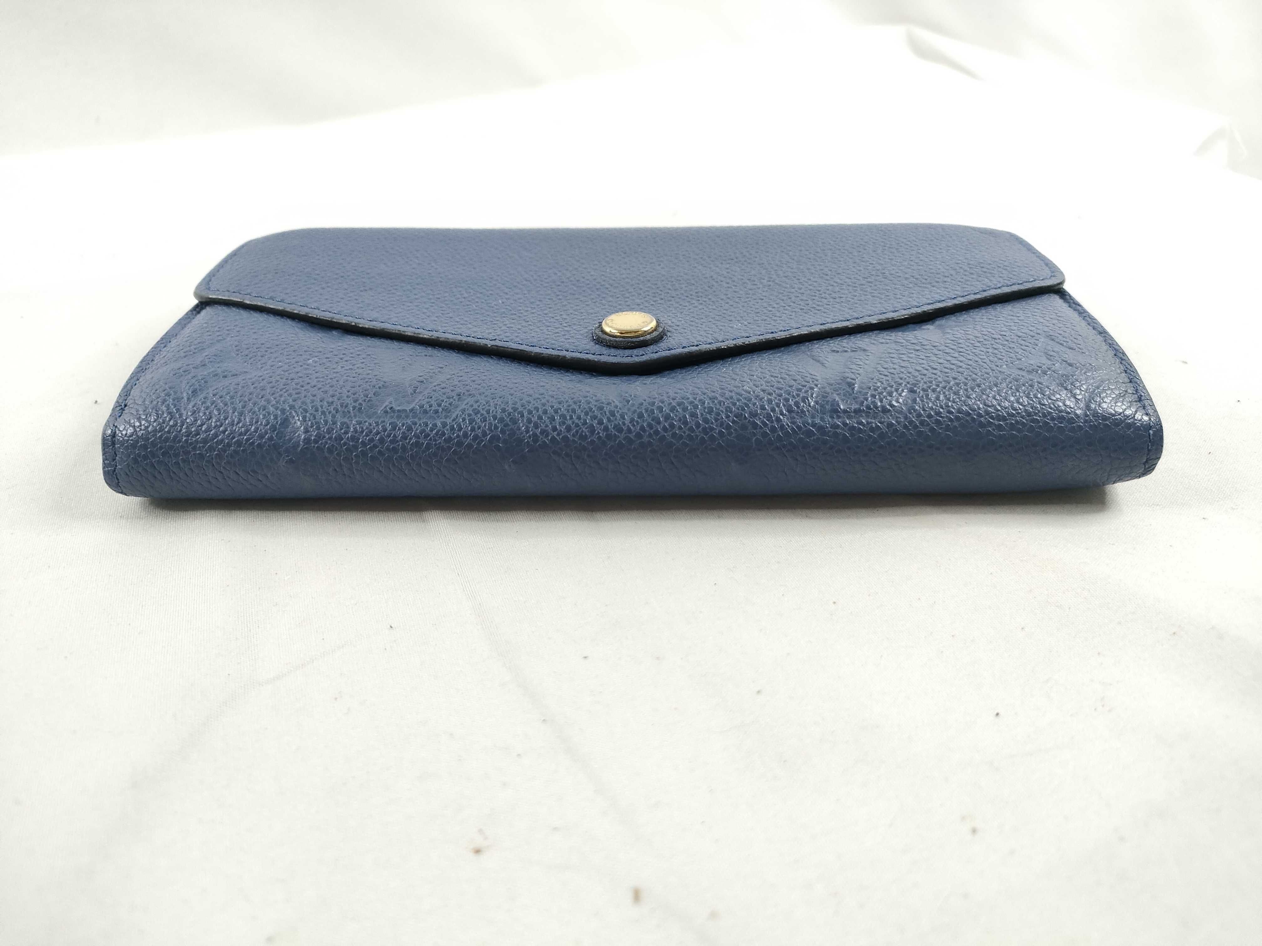 Monogram Empreinte Louis Vuitton Portefeuille Sarah Wallet — view 6