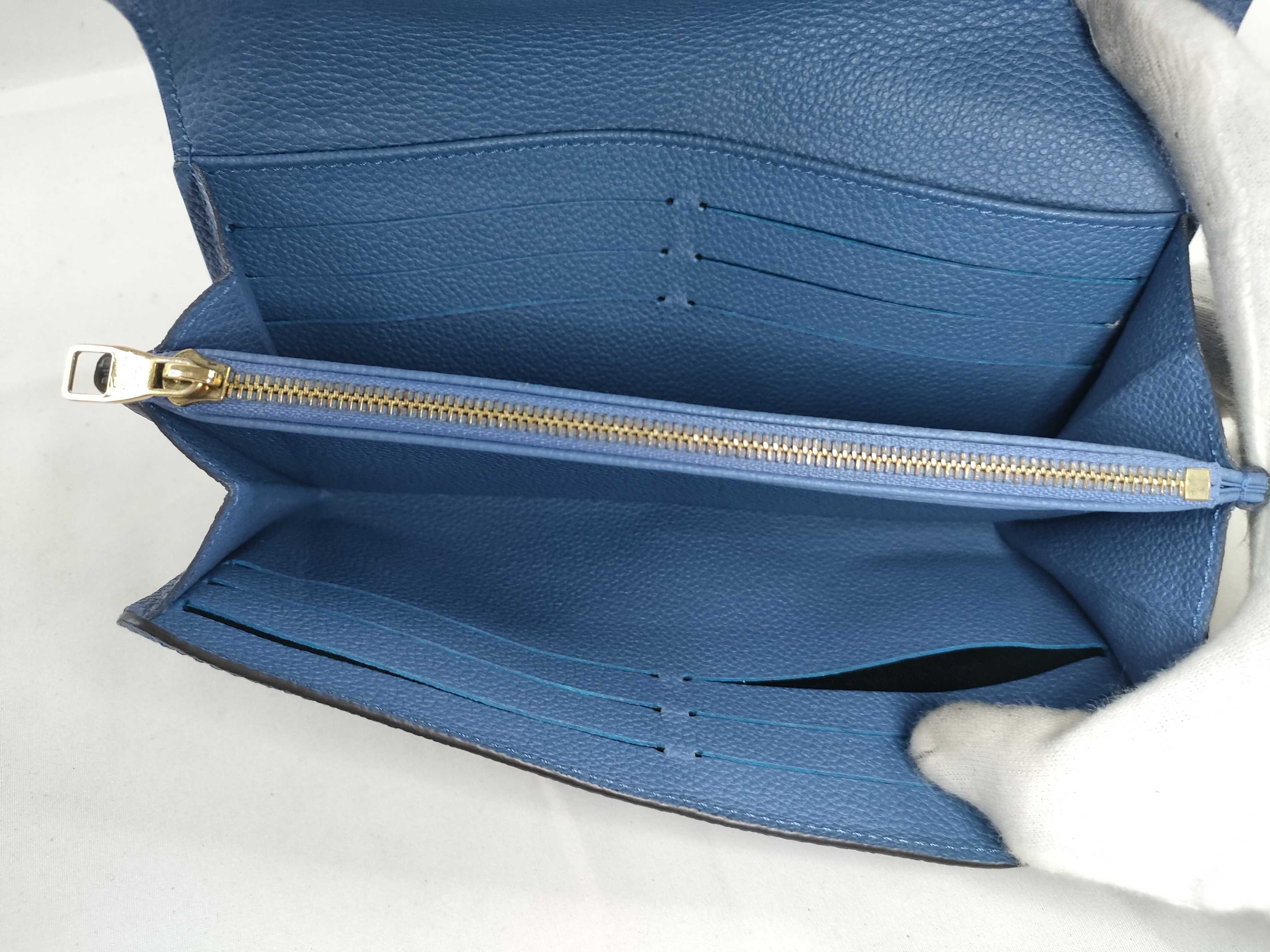 Monogram Empreinte Louis Vuitton Portefeuille Sarah Wallet — view 10