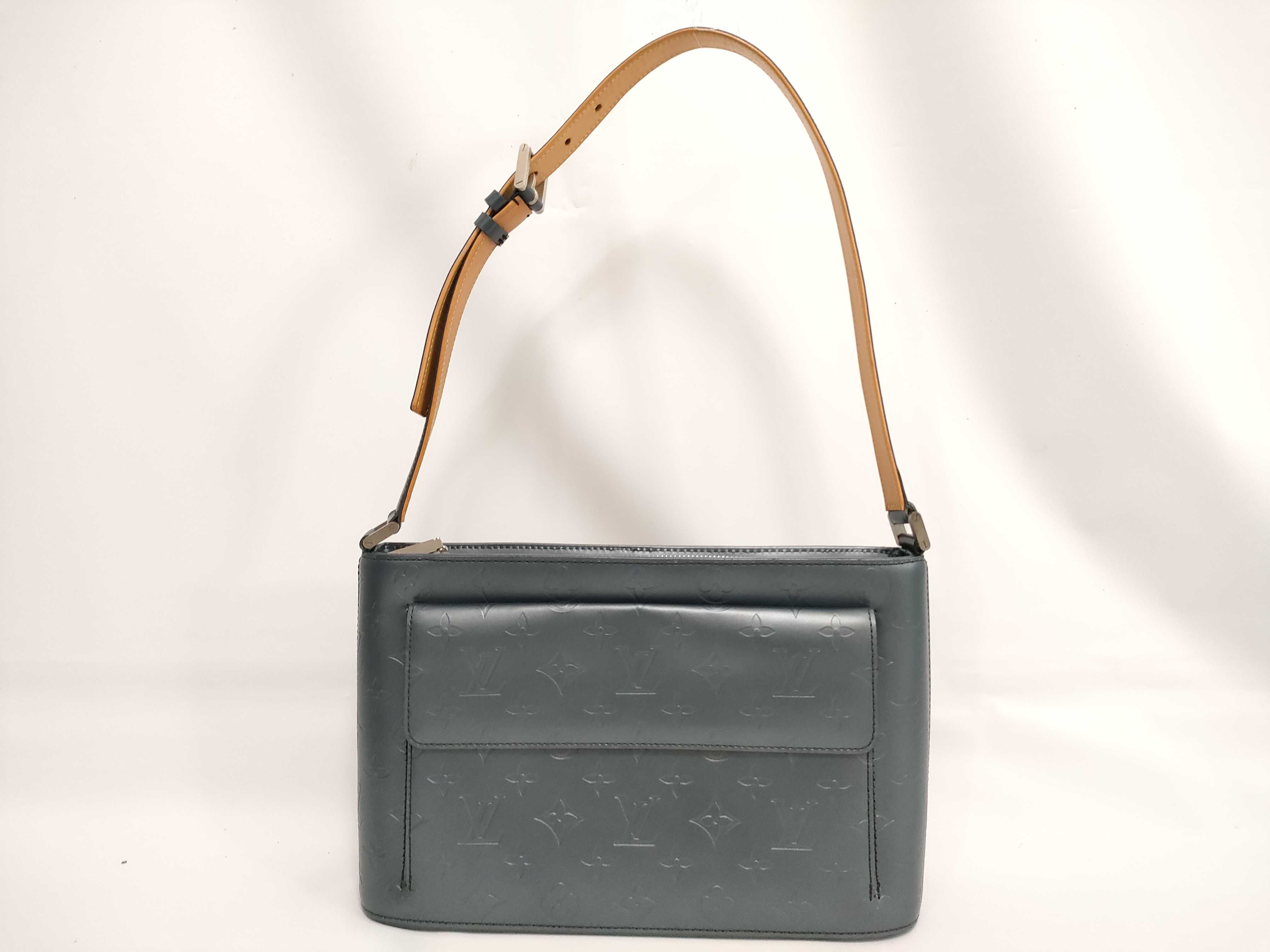 Monogram Matte Handbag, Alston CA1012