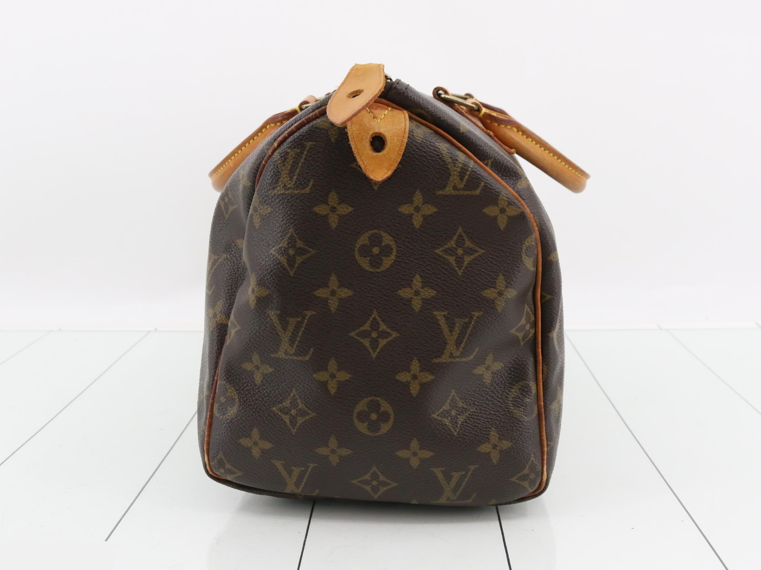 Speedy 30 Monogram Brown Handbag — view 3