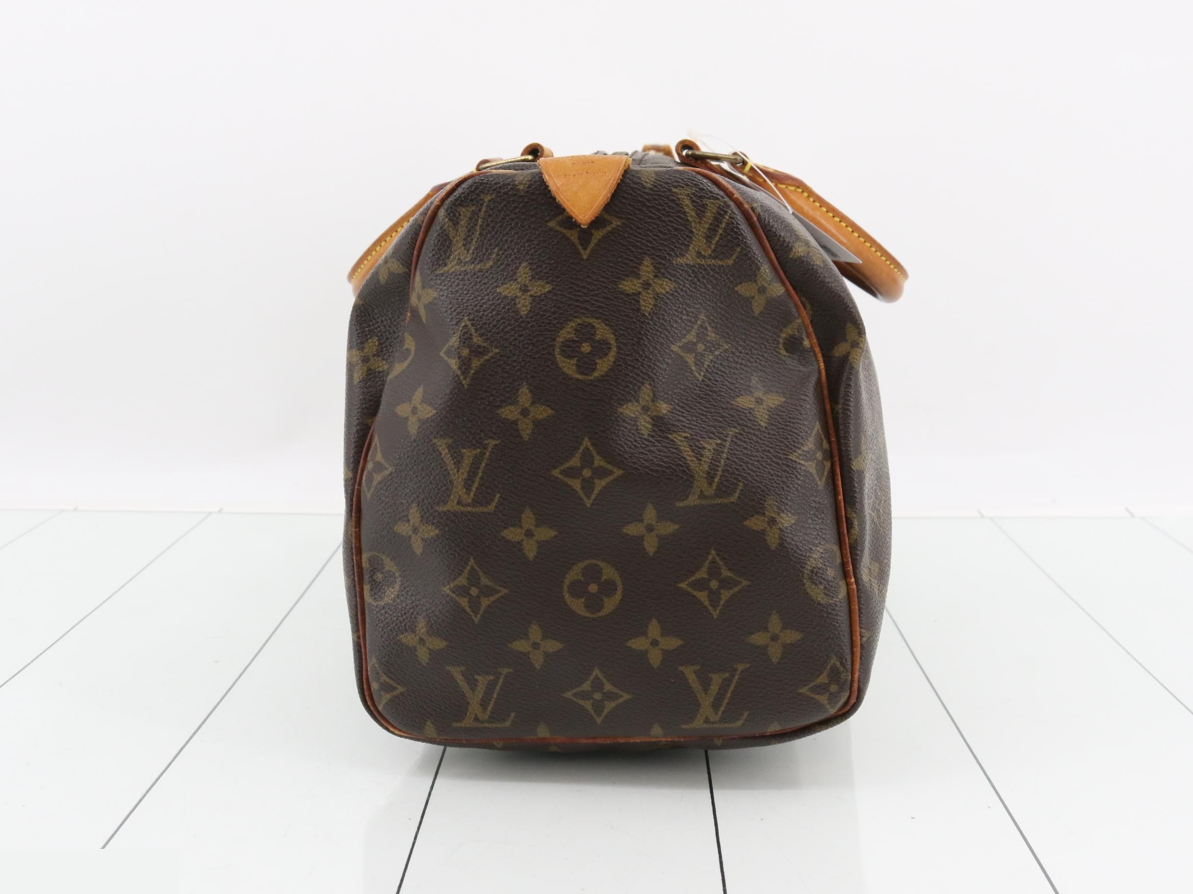 Speedy 30 Monogram Brown Handbag — view 4
