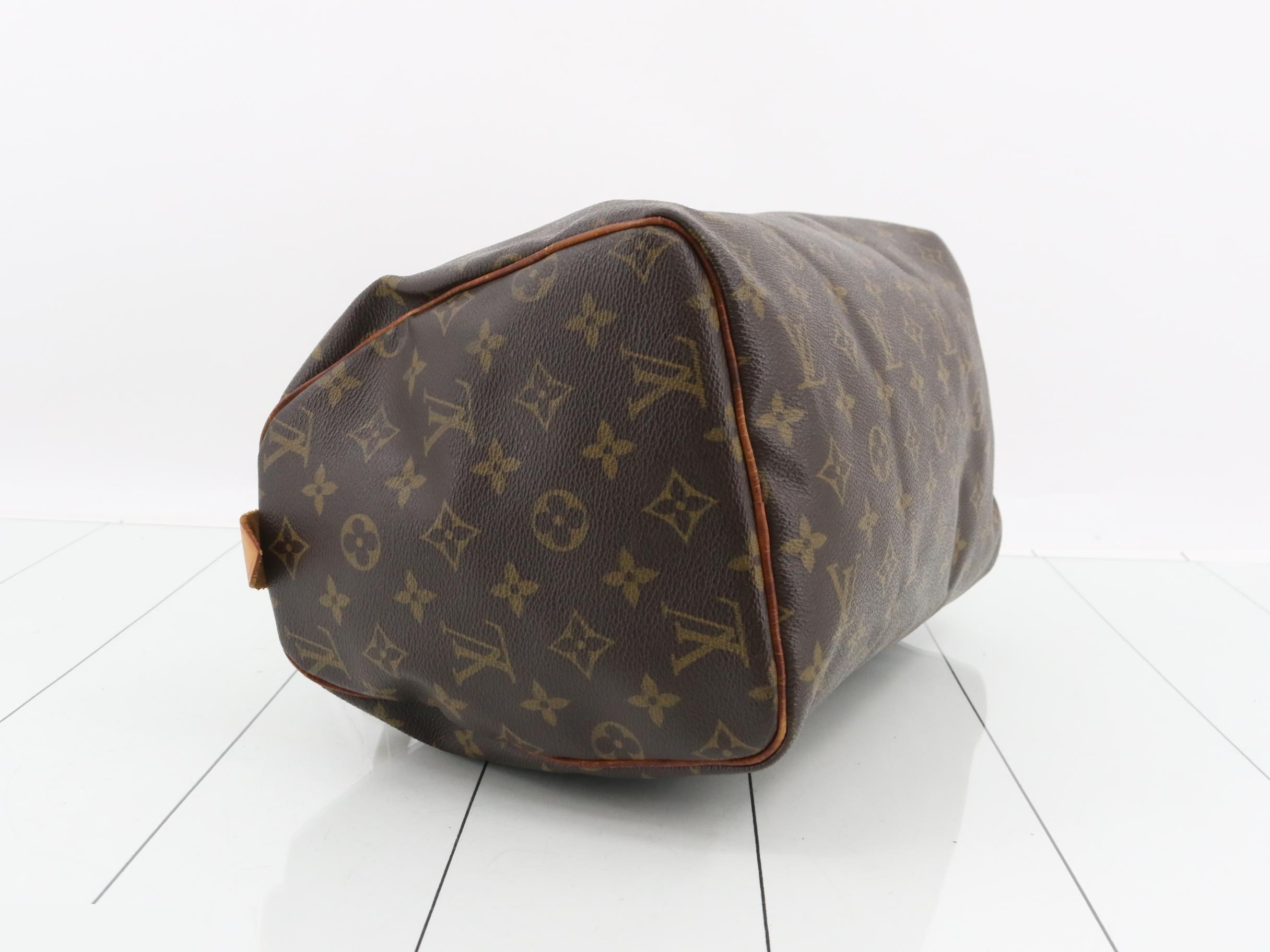 Speedy 30 Monogram Brown Handbag — view 5
