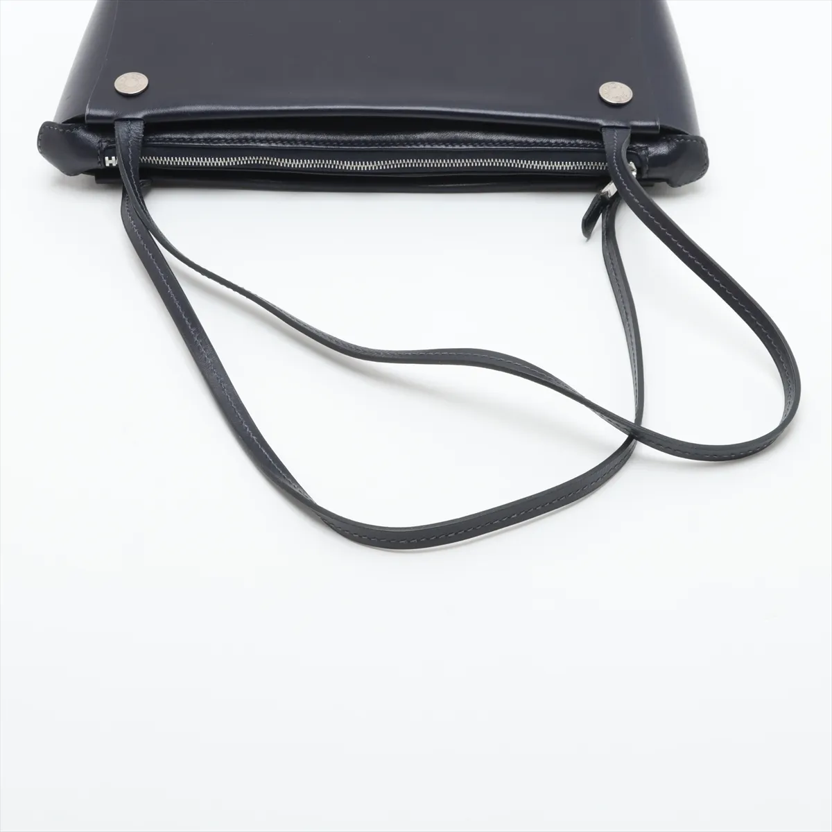 Inbox Box Calf Navy Silver Hardware G:2003 — view 5