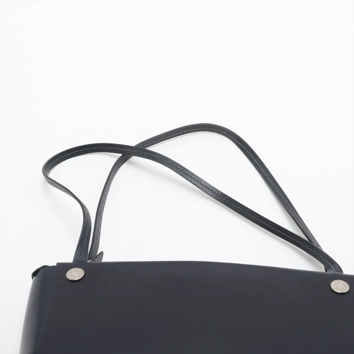 Inbox Box Calf Navy Silver Hardware G:2003 — view 6