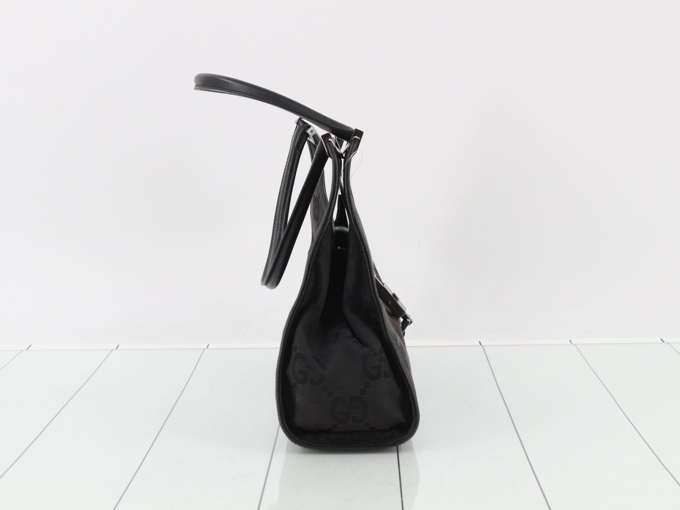 GG Canvas (Bag) - One-Shoulder Bag - Jackie - Dark Brown — view 4