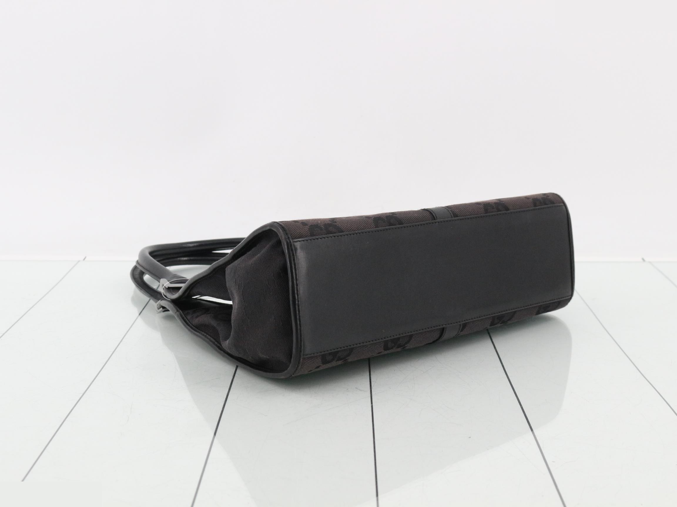 GG Canvas (Bag) - One-Shoulder Bag - Jackie - Dark Brown — view 5