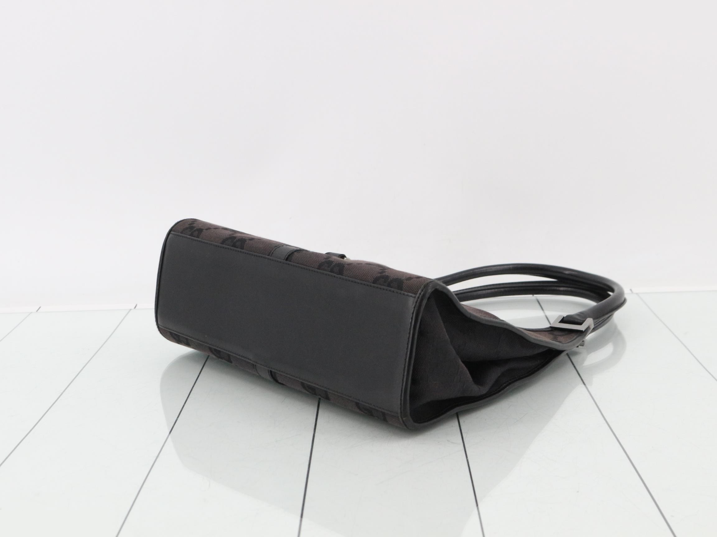 GG Canvas (Bag) - One-Shoulder Bag - Jackie - Dark Brown — view 6