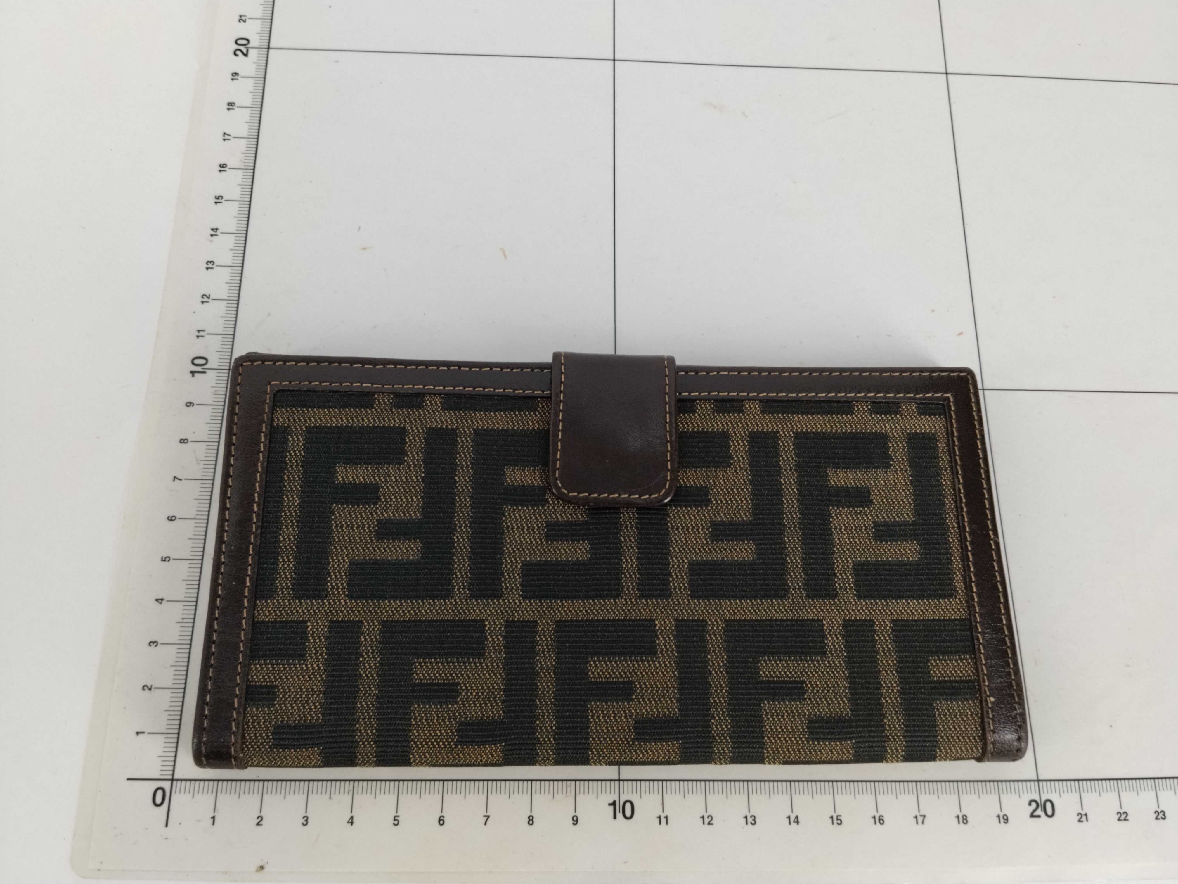 Zucca pattern Fendi Zucca long wallet FF wallet — view 2