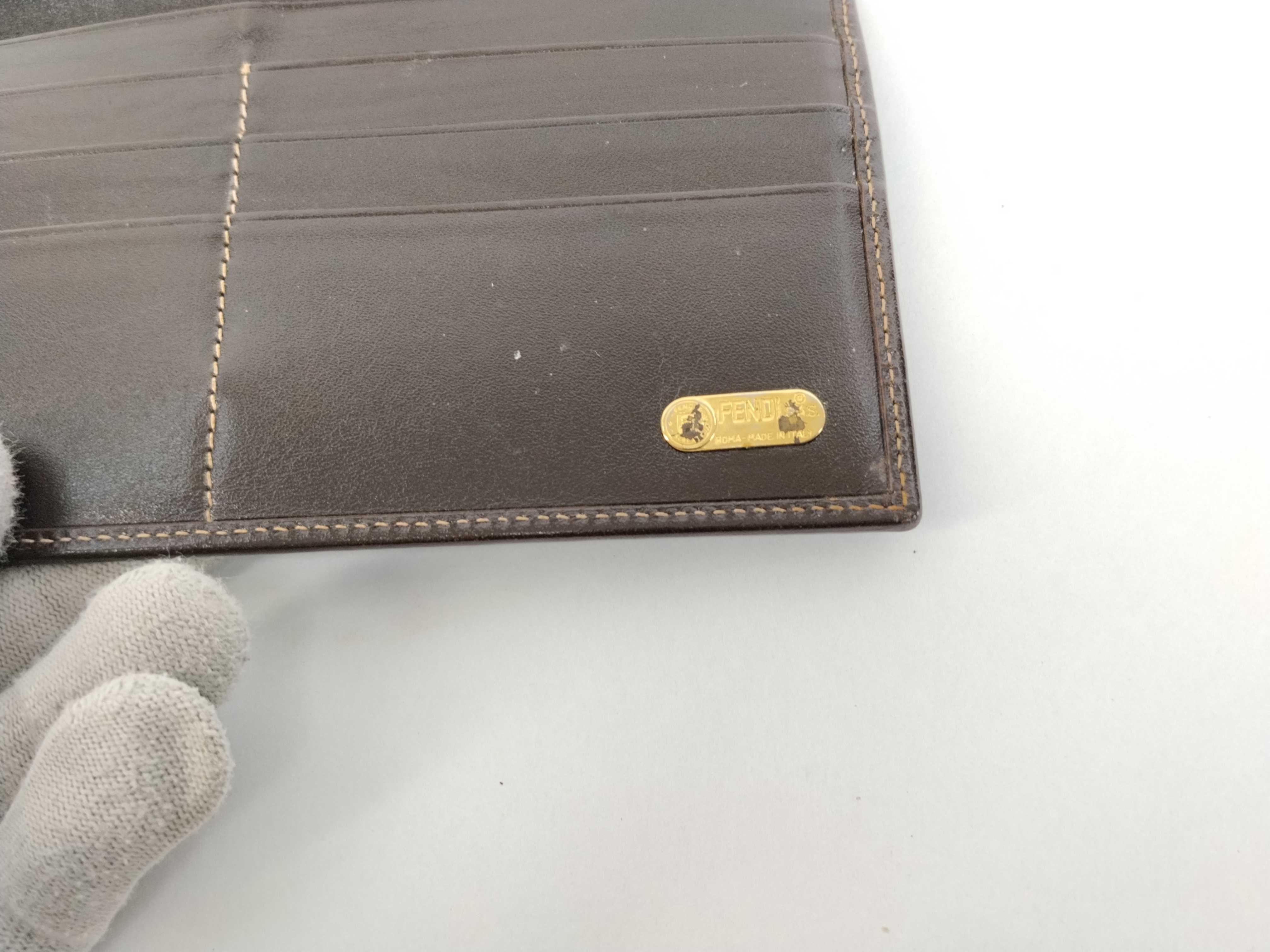Zucca pattern Fendi Zucca long wallet FF wallet — view 9