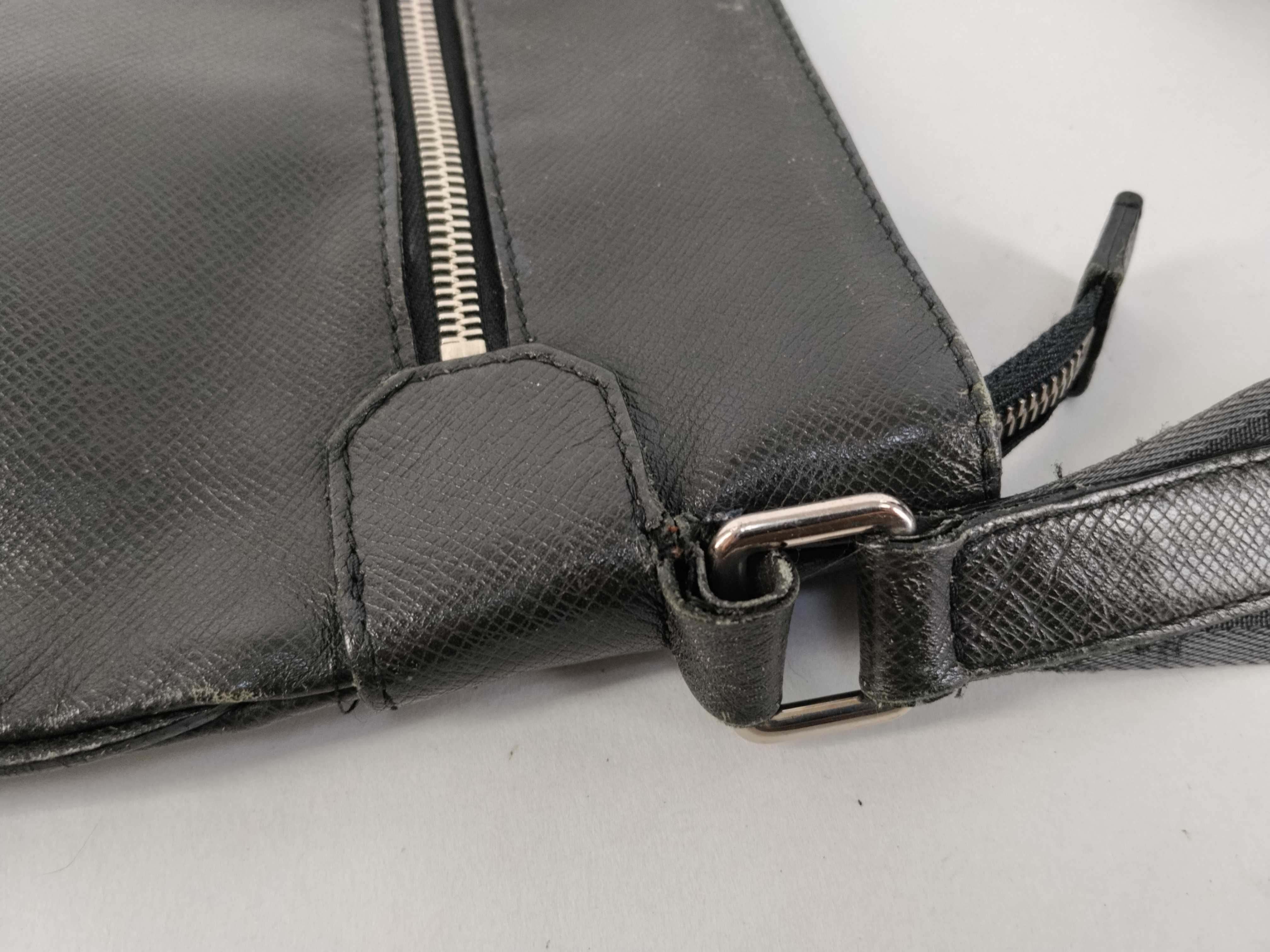 Taiga Shoulder Bag Sasha Ardoise M32712 — view 5