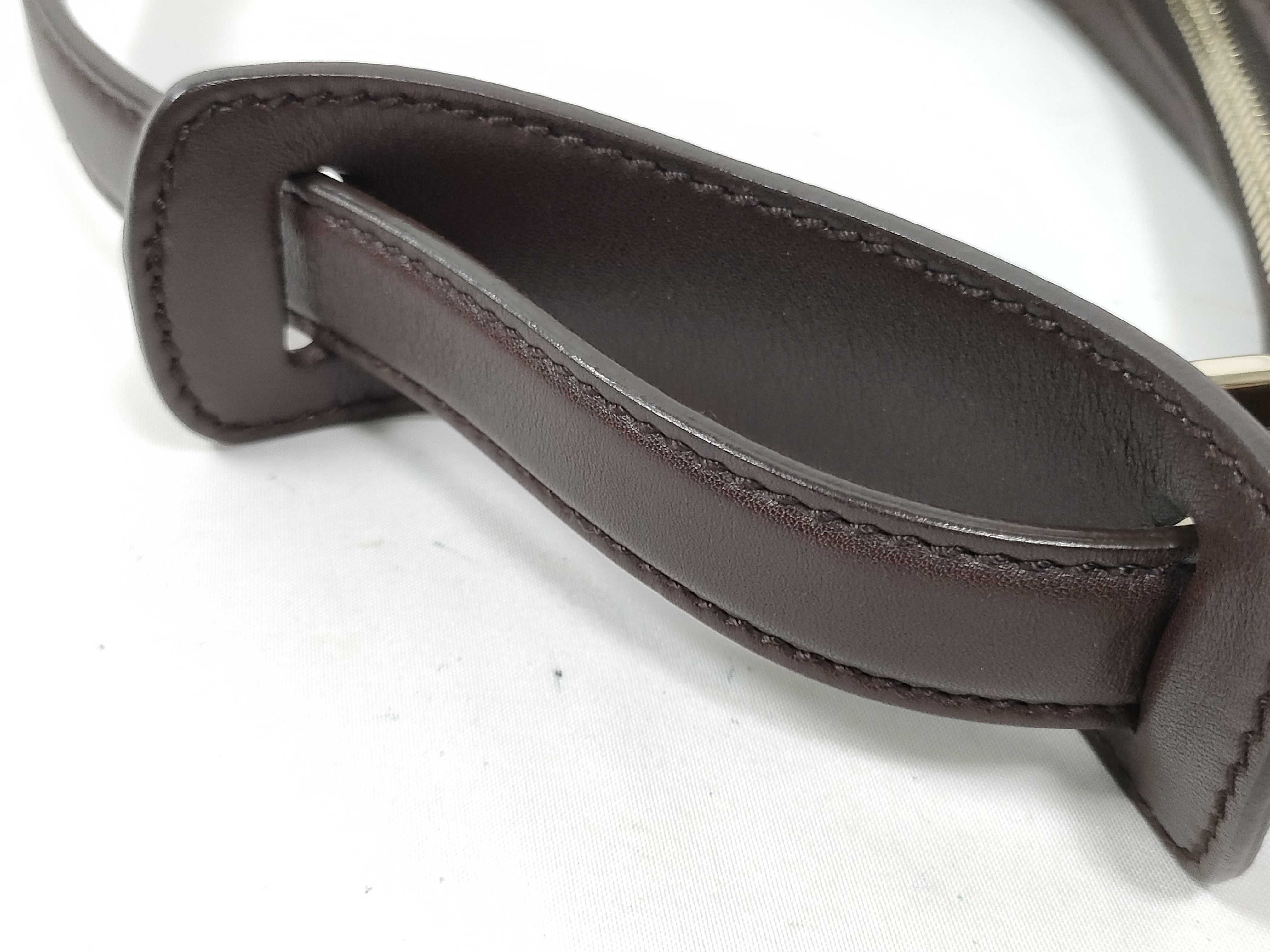 Brown Shima Leather Semi-Shoulder Bag (Shoulder Bag) — view 7