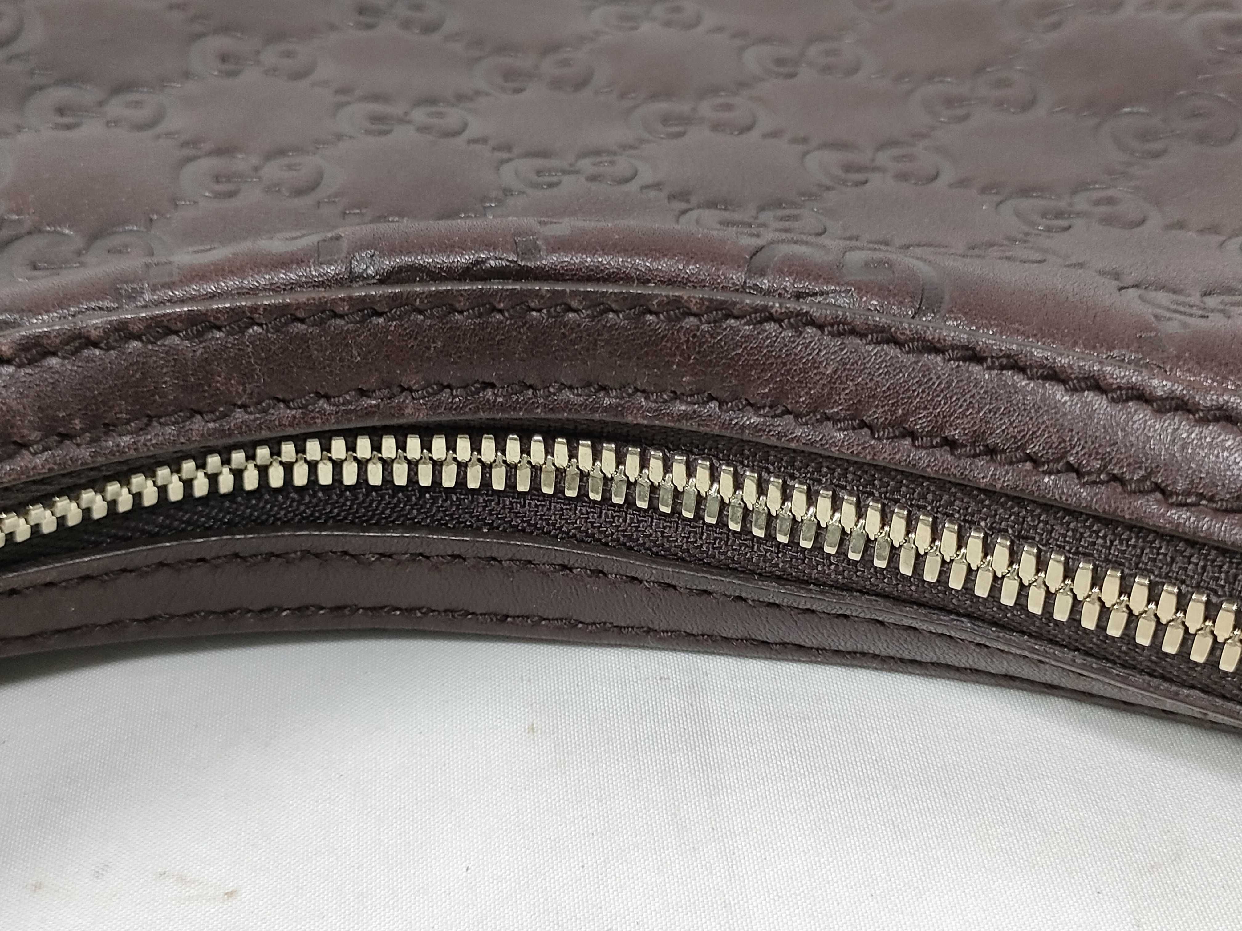 Brown Shima Leather Semi-Shoulder Bag (Shoulder Bag) — view 9
