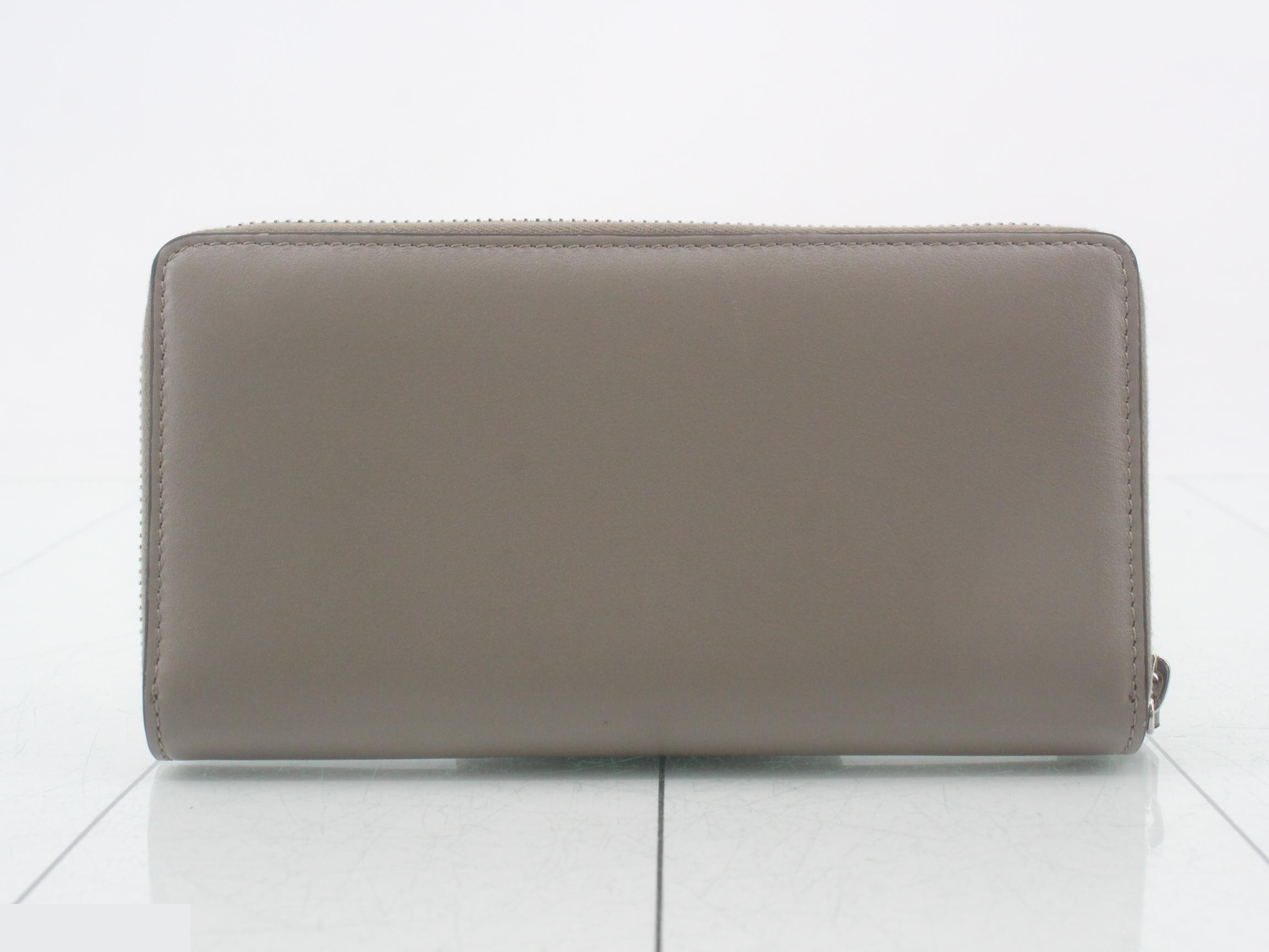 round zipper wallet, Horsebit — view 2