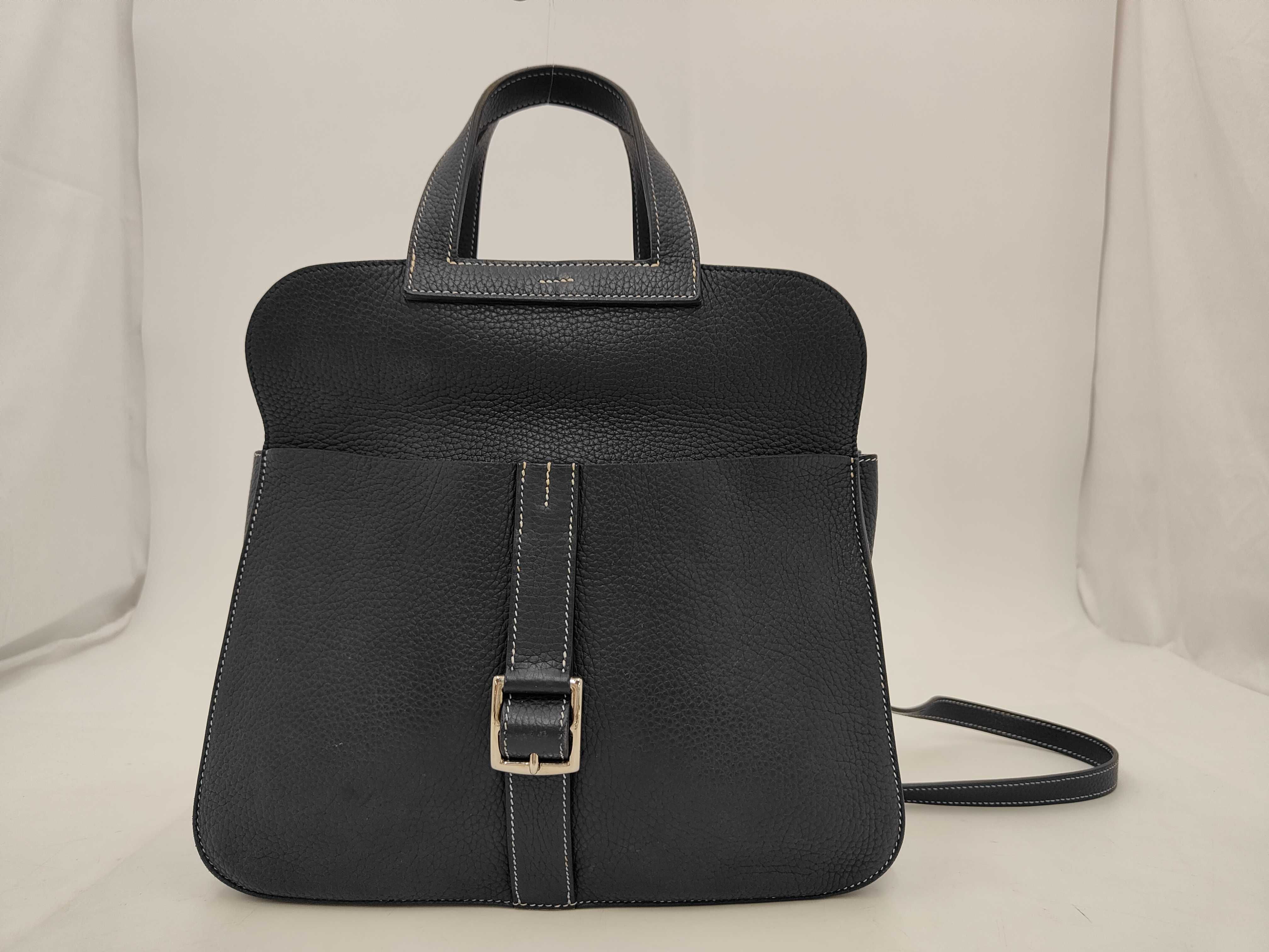 Arzan 31 Taurillon Clemence Blue Saphir Silver Hardware A Stamp Handbag
