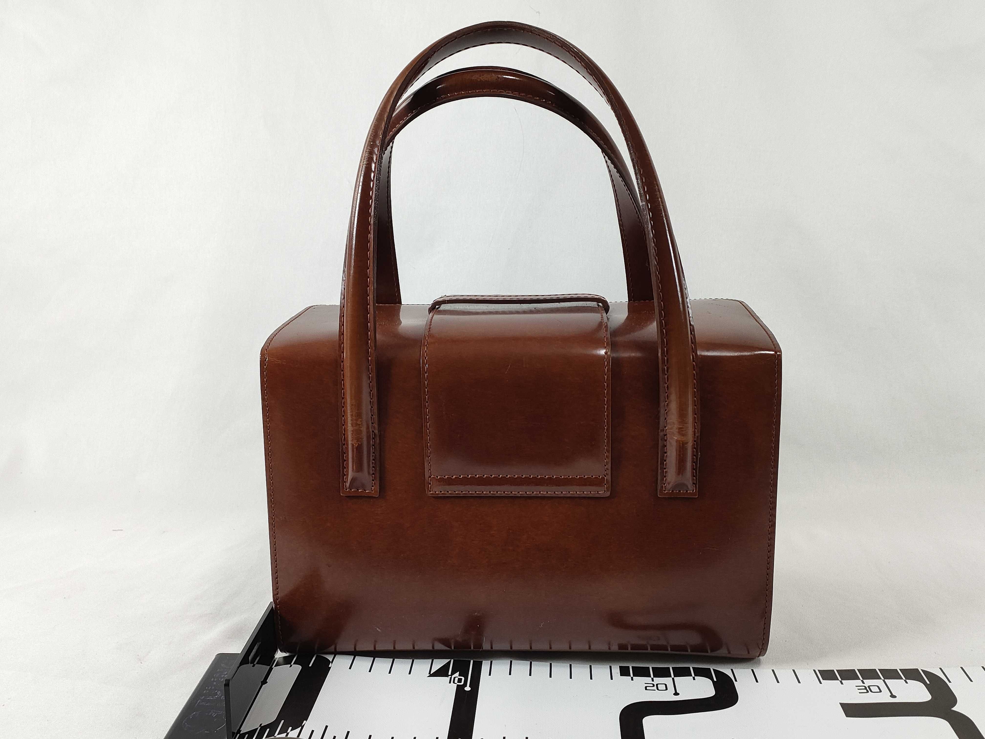Panthère Leather Handbag, Brown — view 2