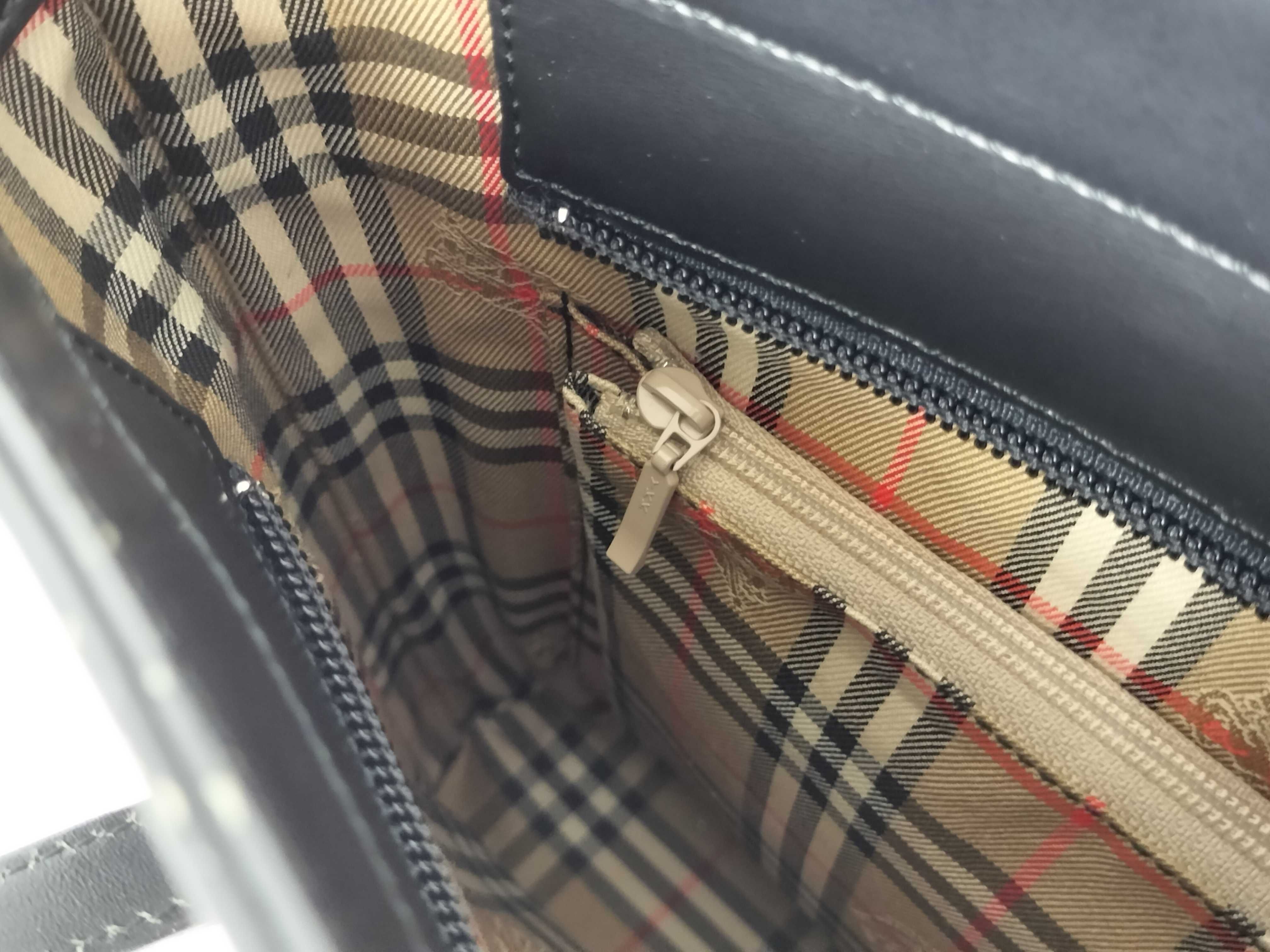 Nova Check Leather Handbag — view 11