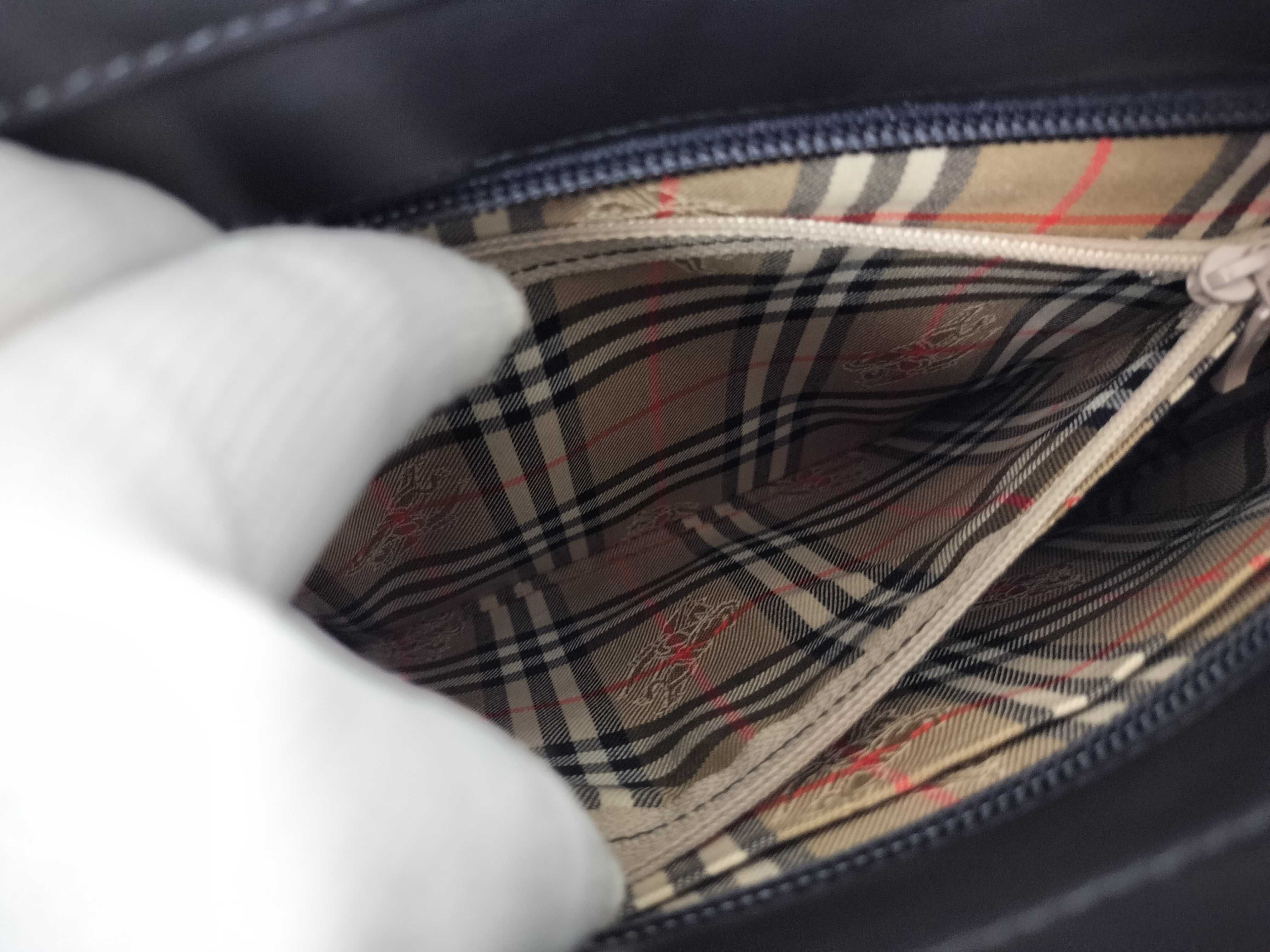 Nova Check Leather Handbag — view 12