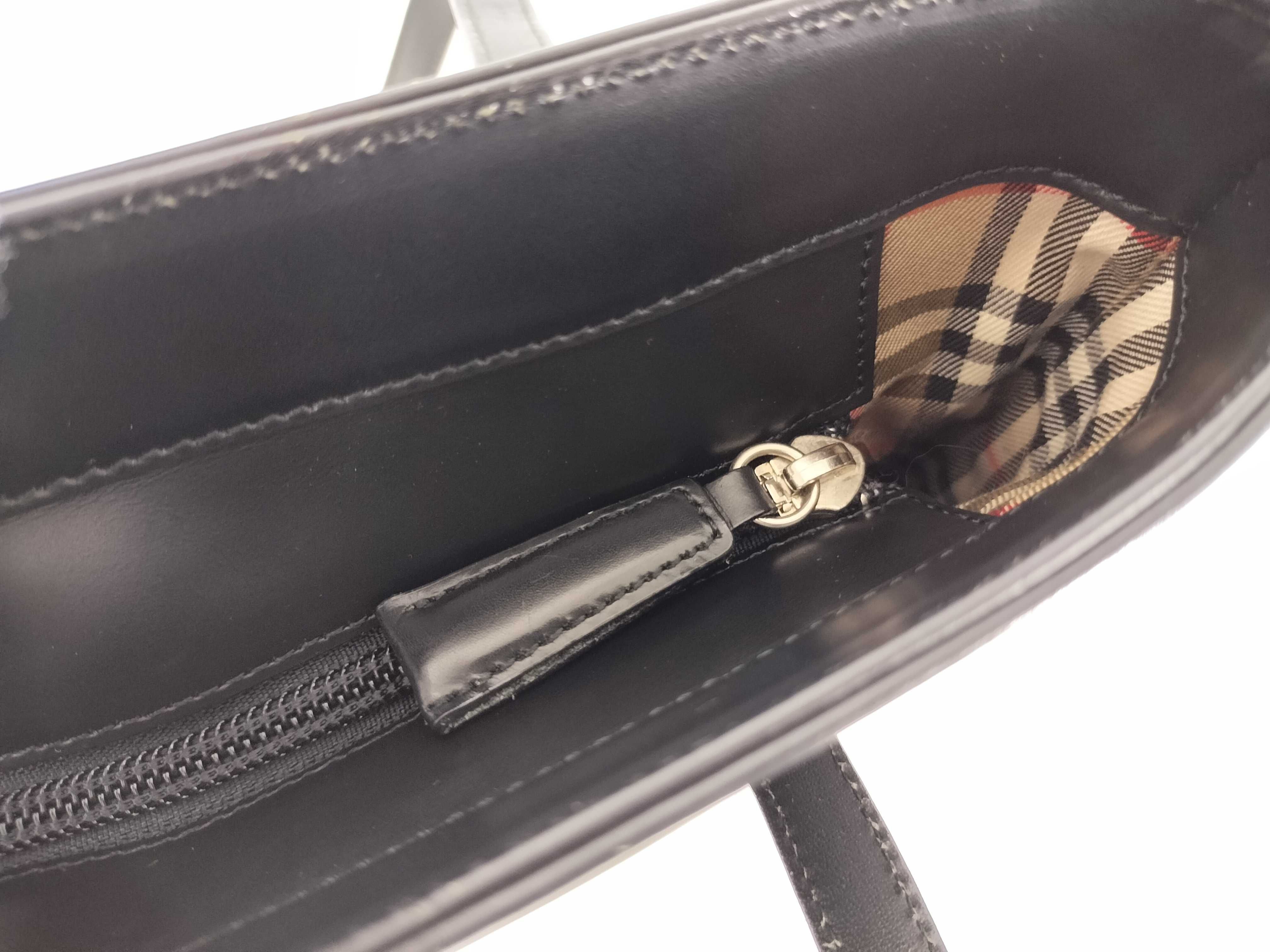 Nova Check Leather Handbag — view 14