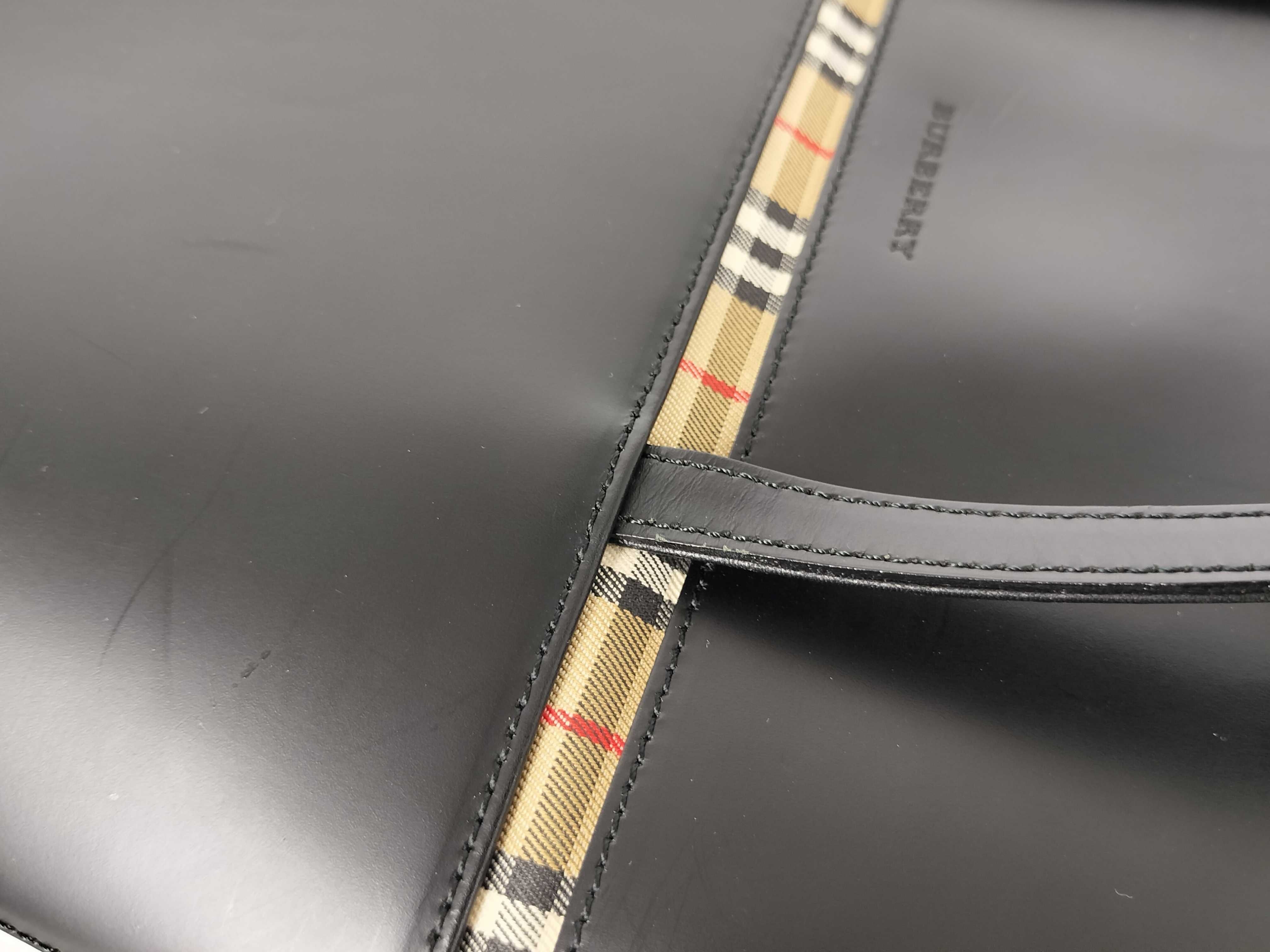 Nova Check Leather Handbag — view 5