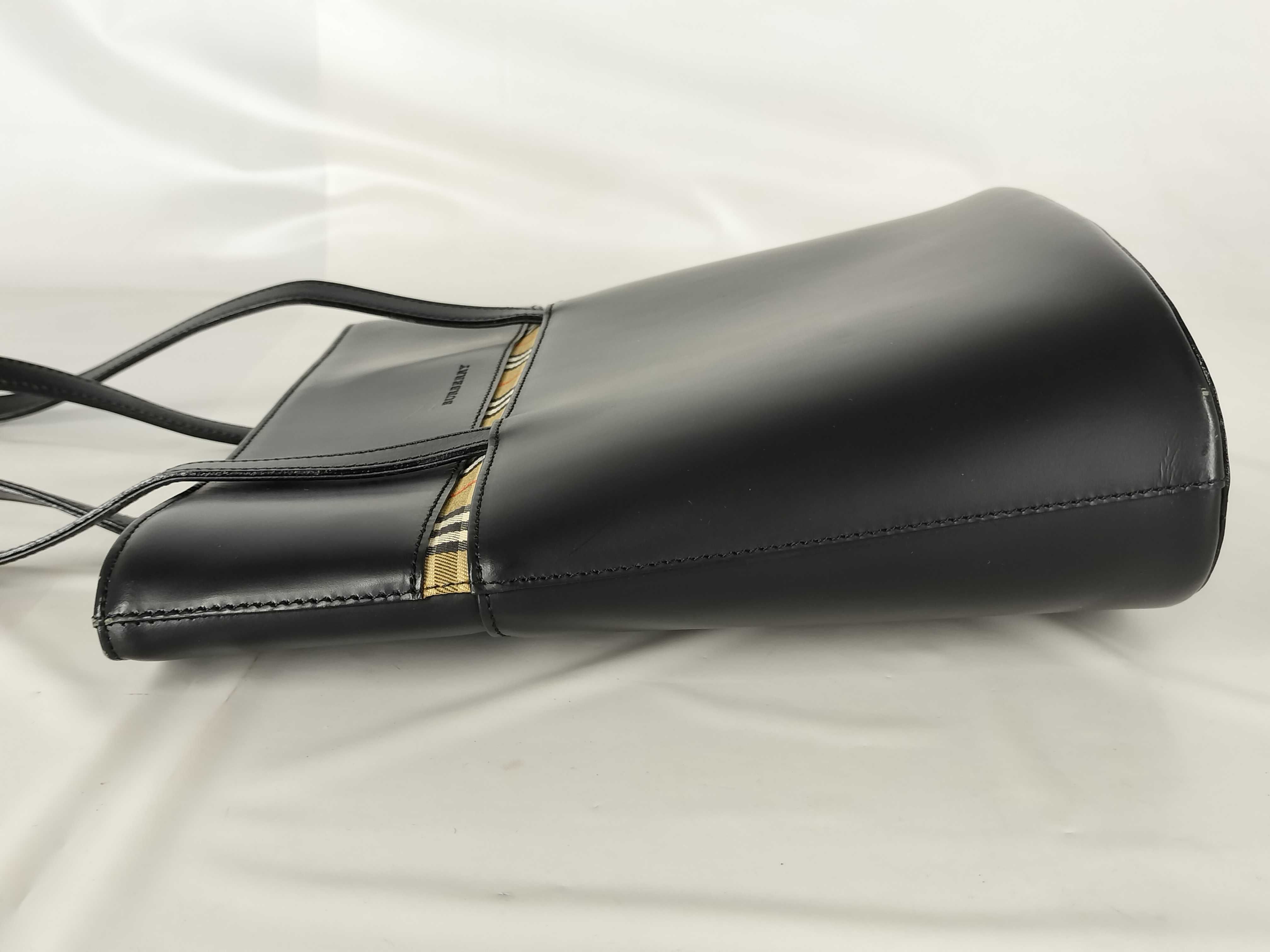 Nova Check Leather Handbag — view 8