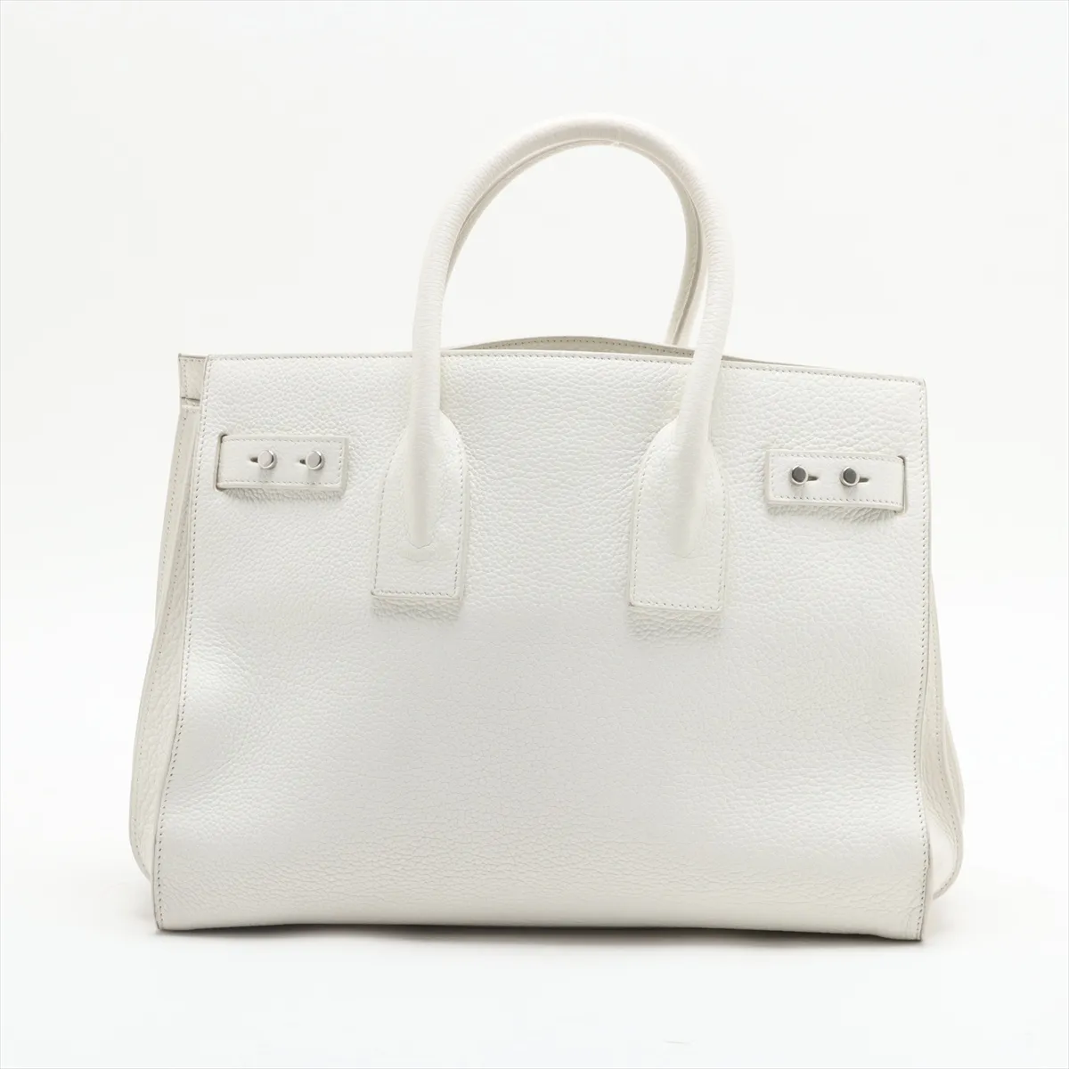 Sac de Jour Souple Leather Handbag White 464960 — view 2