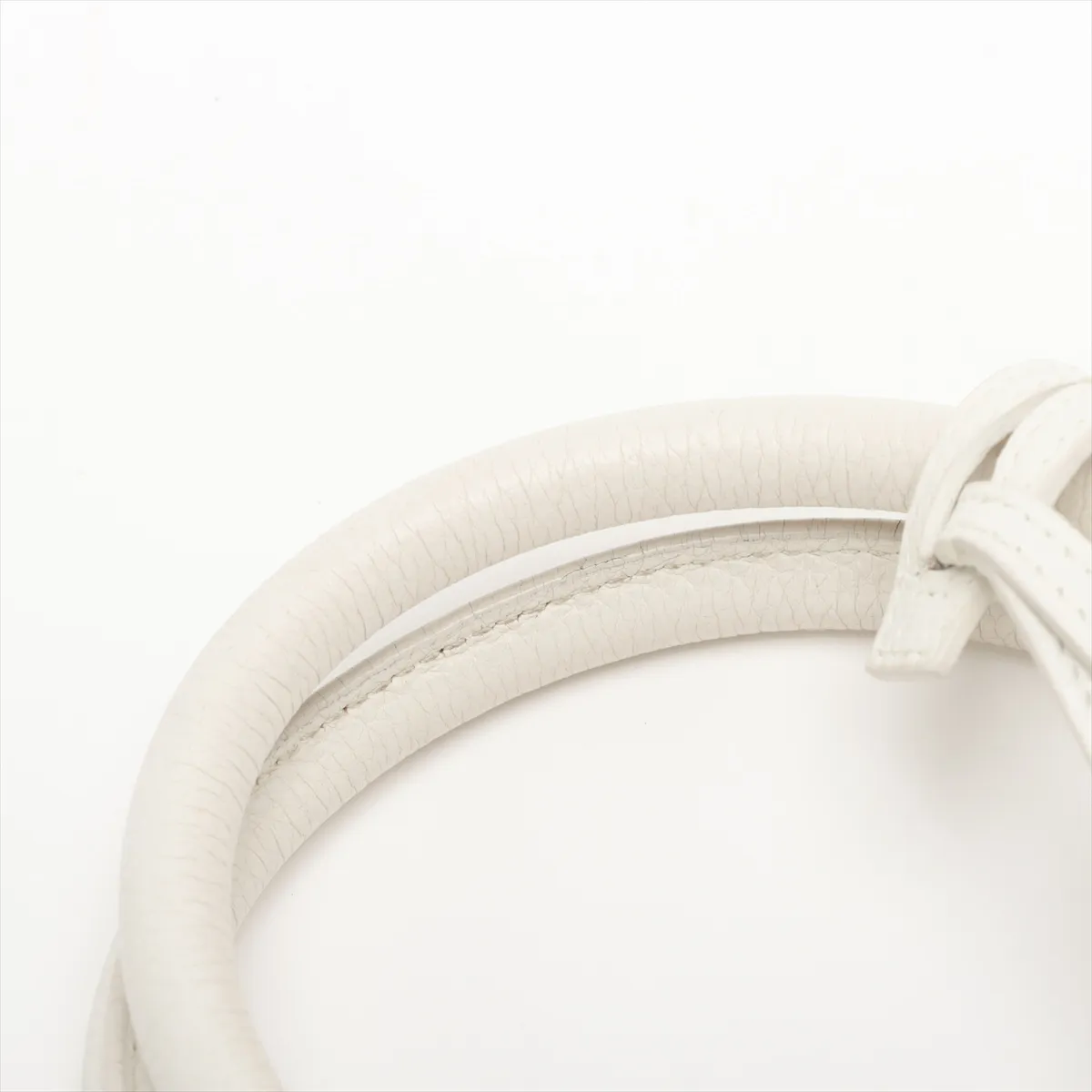 Sac de Jour Souple Leather Handbag White 464960 — view 12