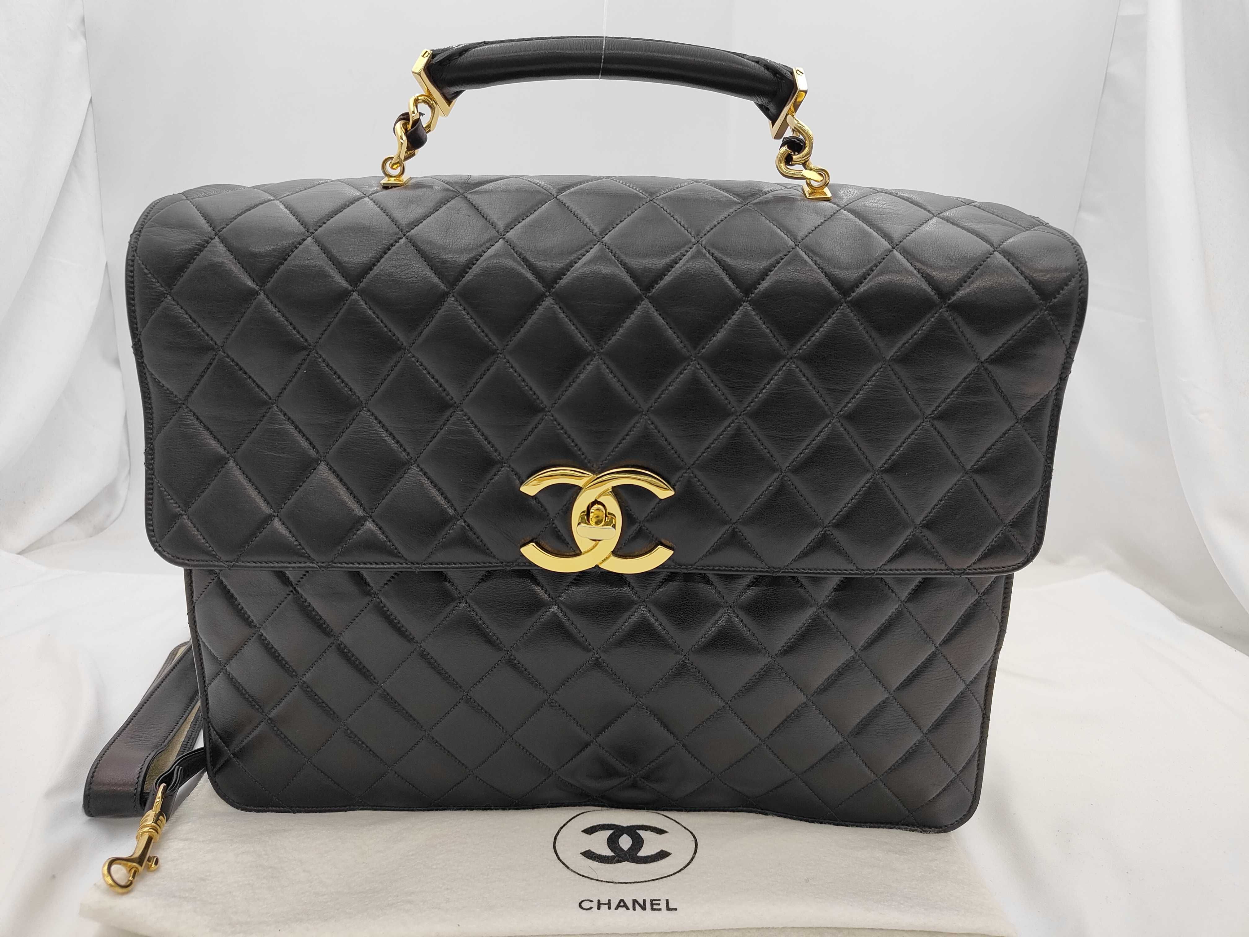 Large Matelassé Coco Mark Bag Handbag