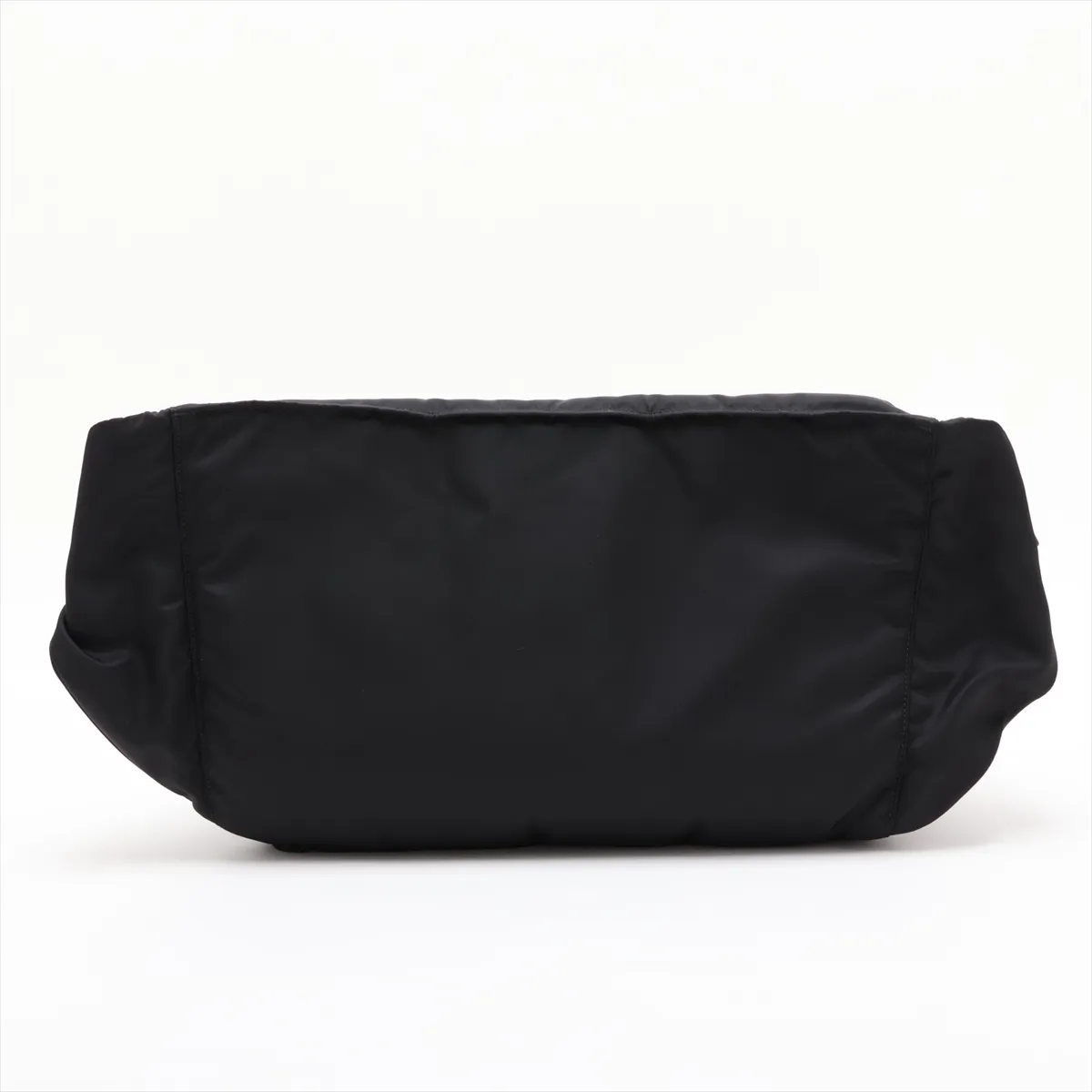 Tessuto Nylon x Leather Body Bag, Black — view 2