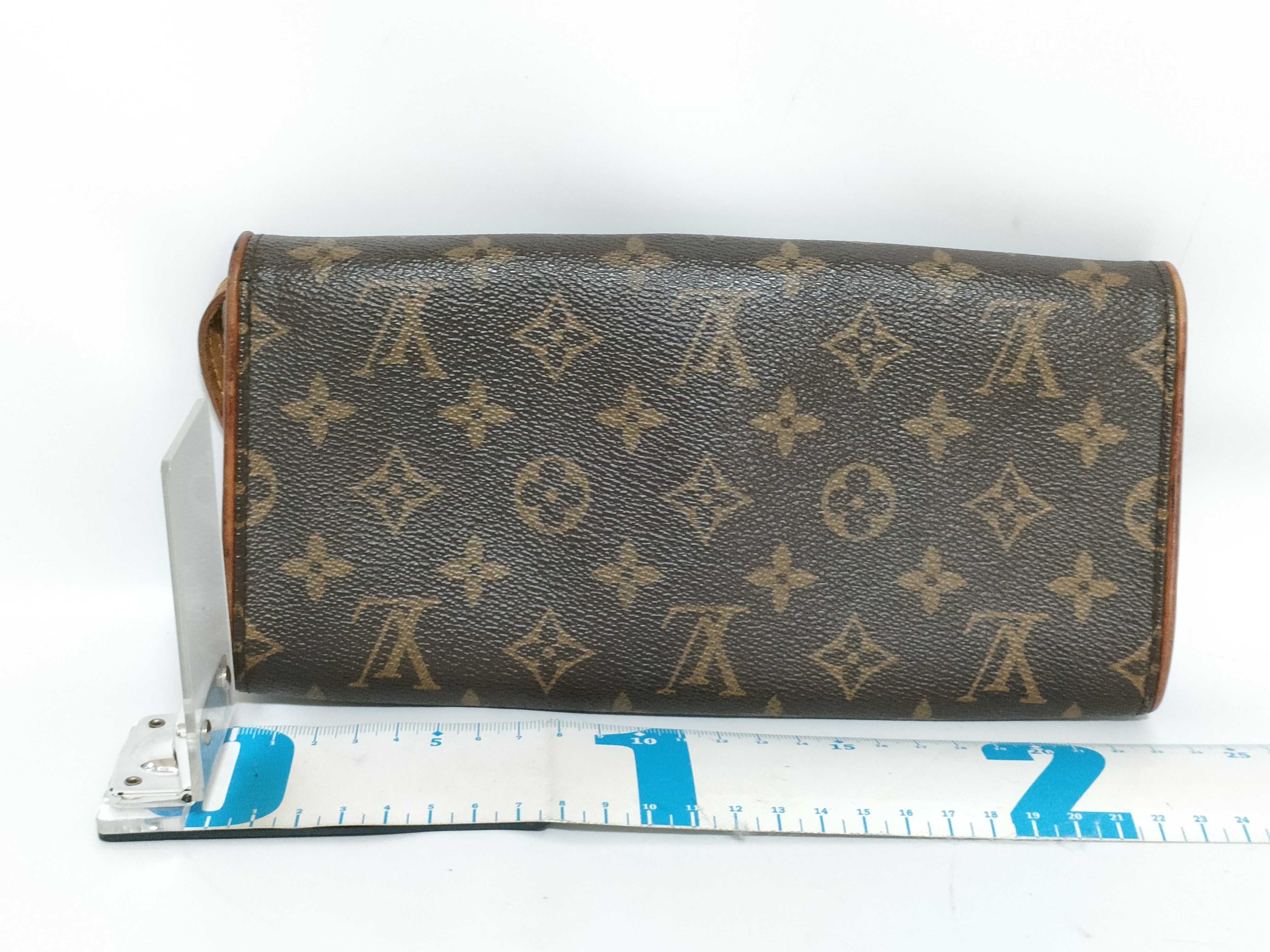 Monogram Pochette Twin GM M51852 Brown Shoulder Bag — view 2