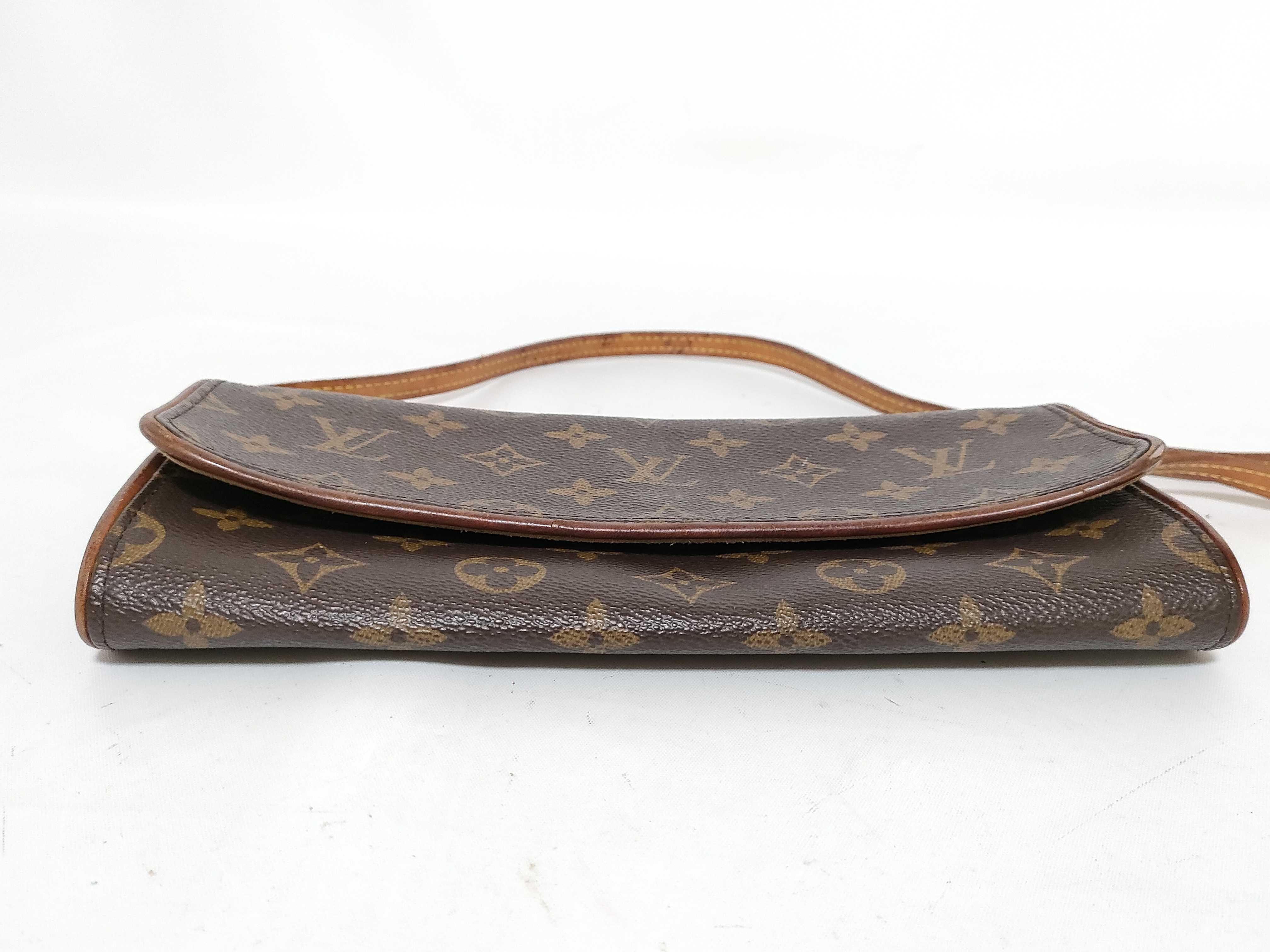 Monogram Pochette Twin GM M51852 Brown Shoulder Bag — view 7