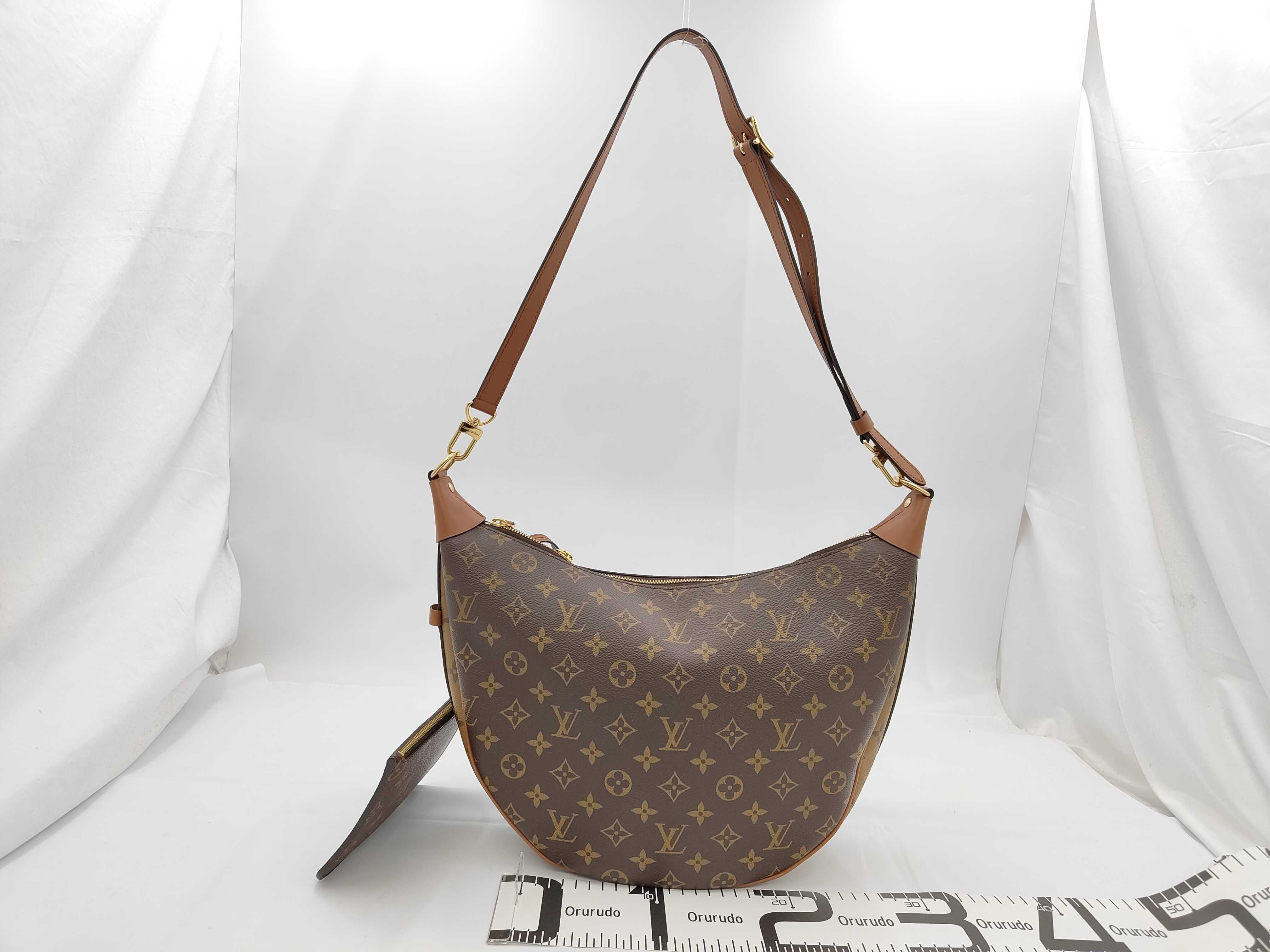 Reverse Loop Hobo Bag with Chain Pouch — view 2