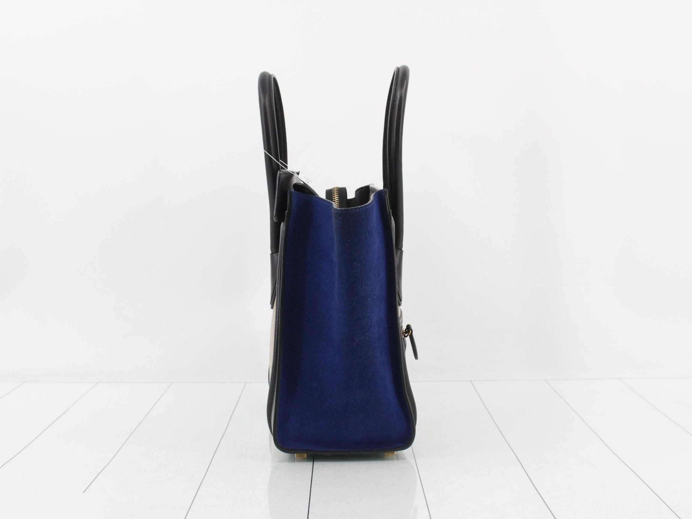 Luggage Micro Shopper Handbag — view 4