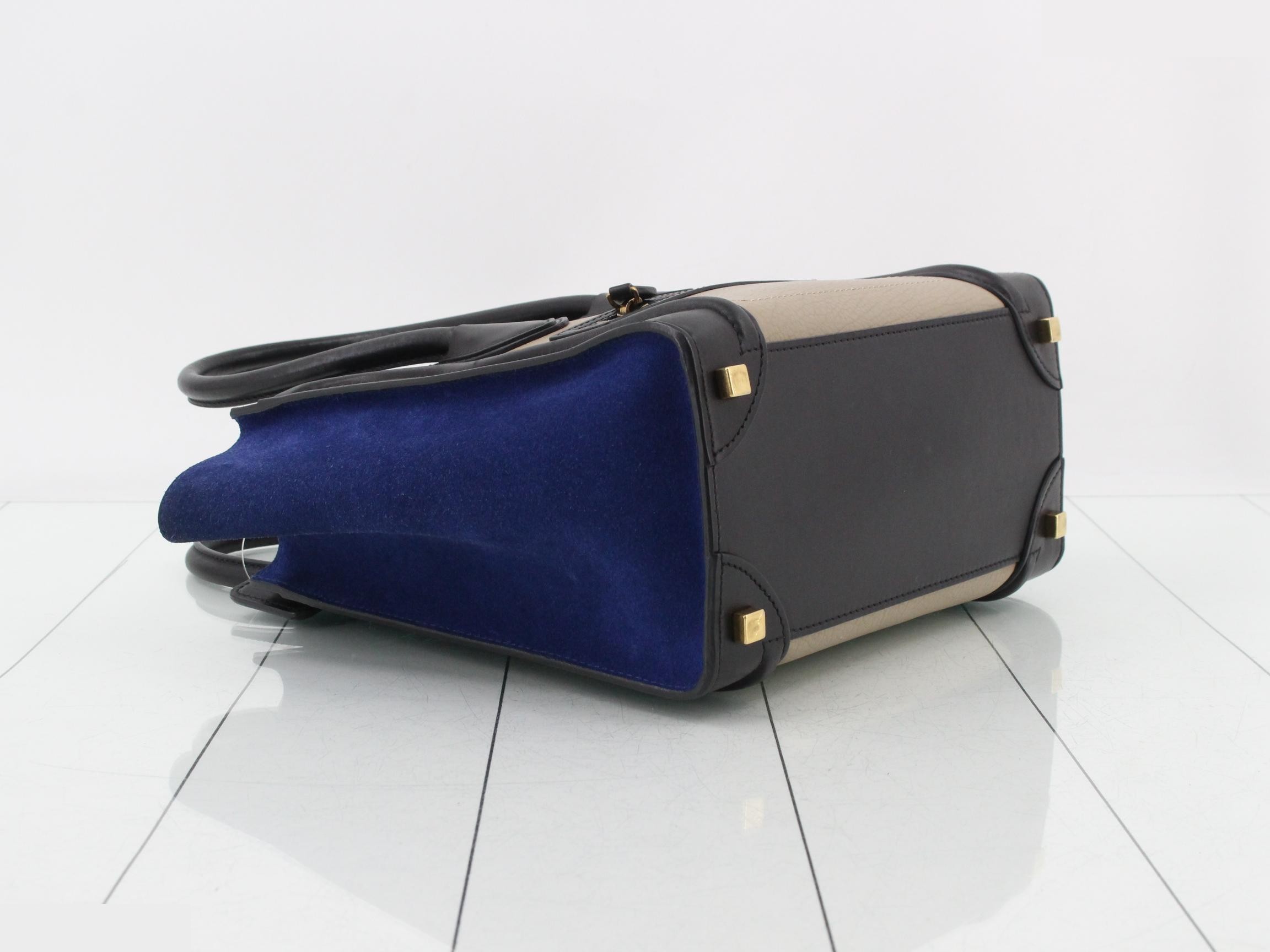 Luggage Micro Shopper Handbag — view 5
