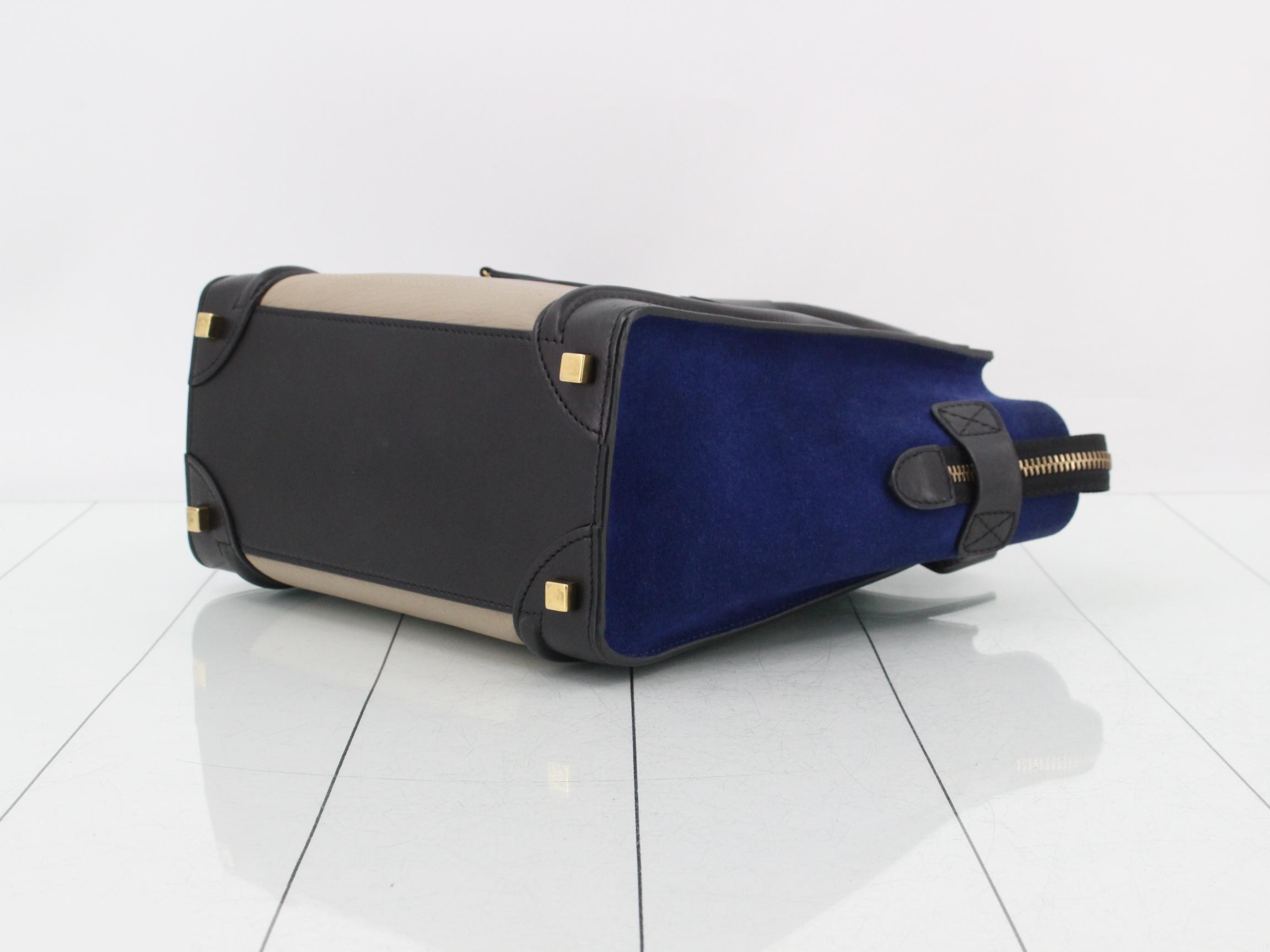 Luggage Micro Shopper Handbag — view 6