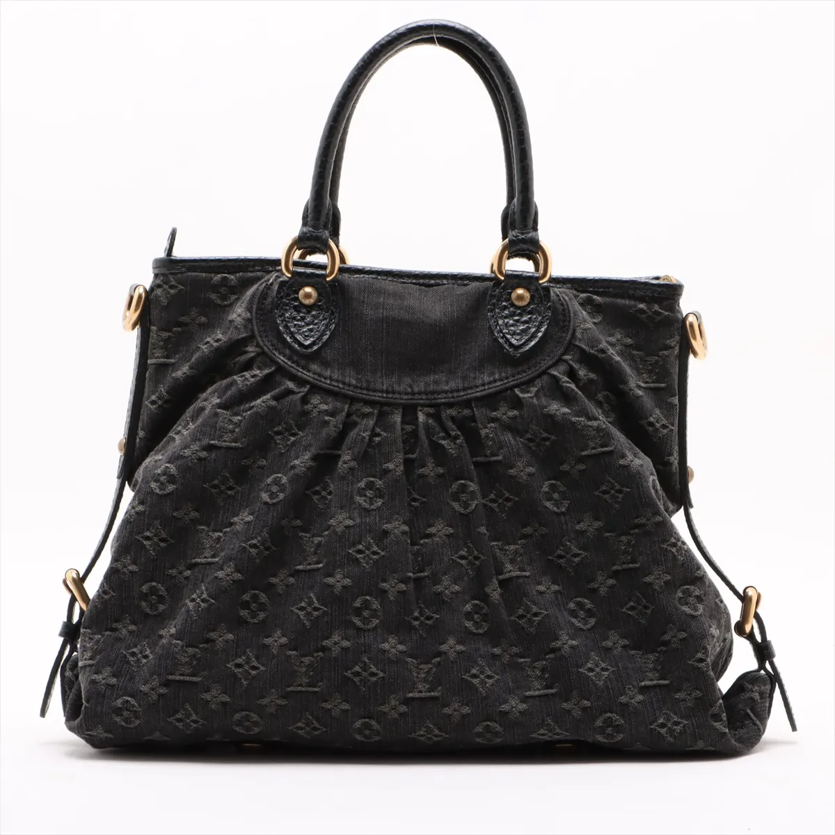 Monogram Denim Neocavy MM M95351 VI2087 Black — view 2