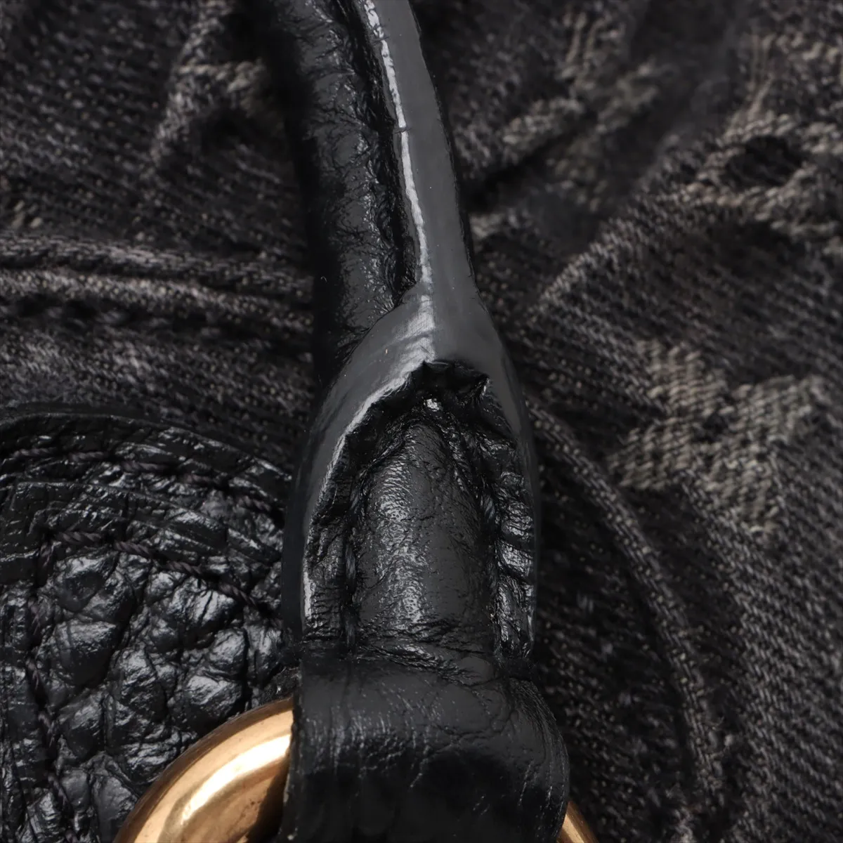 Monogram Denim Neocavy MM M95351 VI2087 Black — view 12