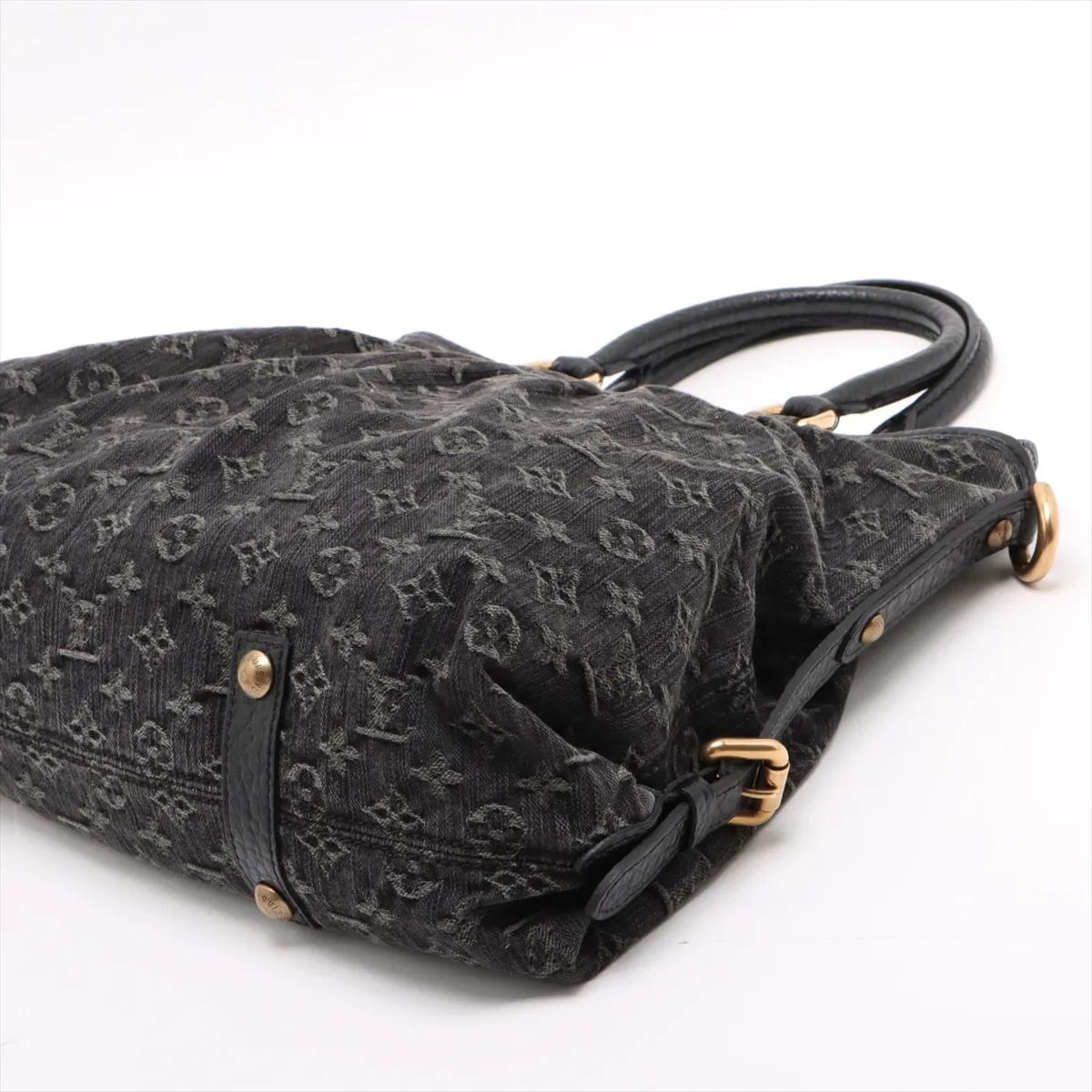 Monogram Denim Neocavy MM M95351 VI2087 Black — view 3