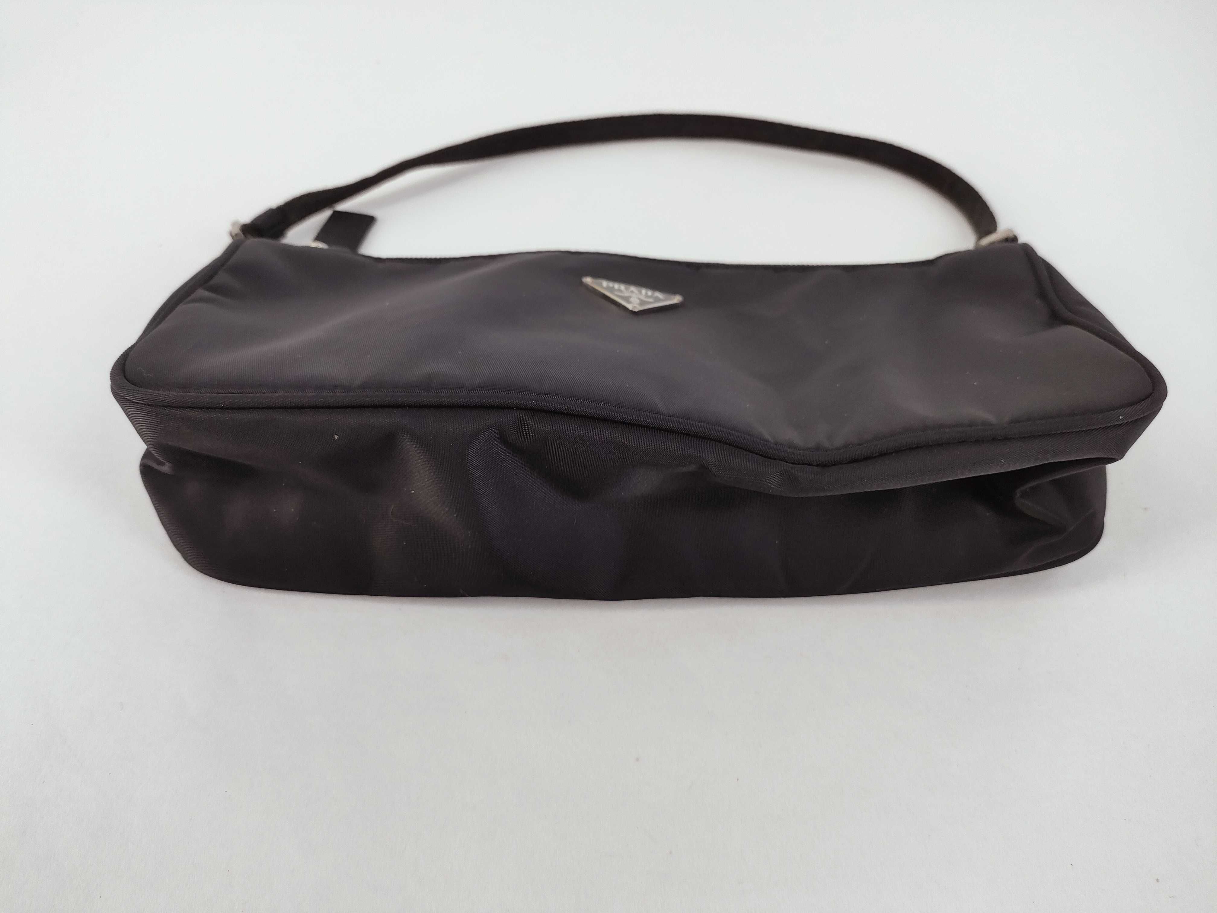 Nylon Prada Tessuto Nylon Accessory Pouch Handbag — view 7