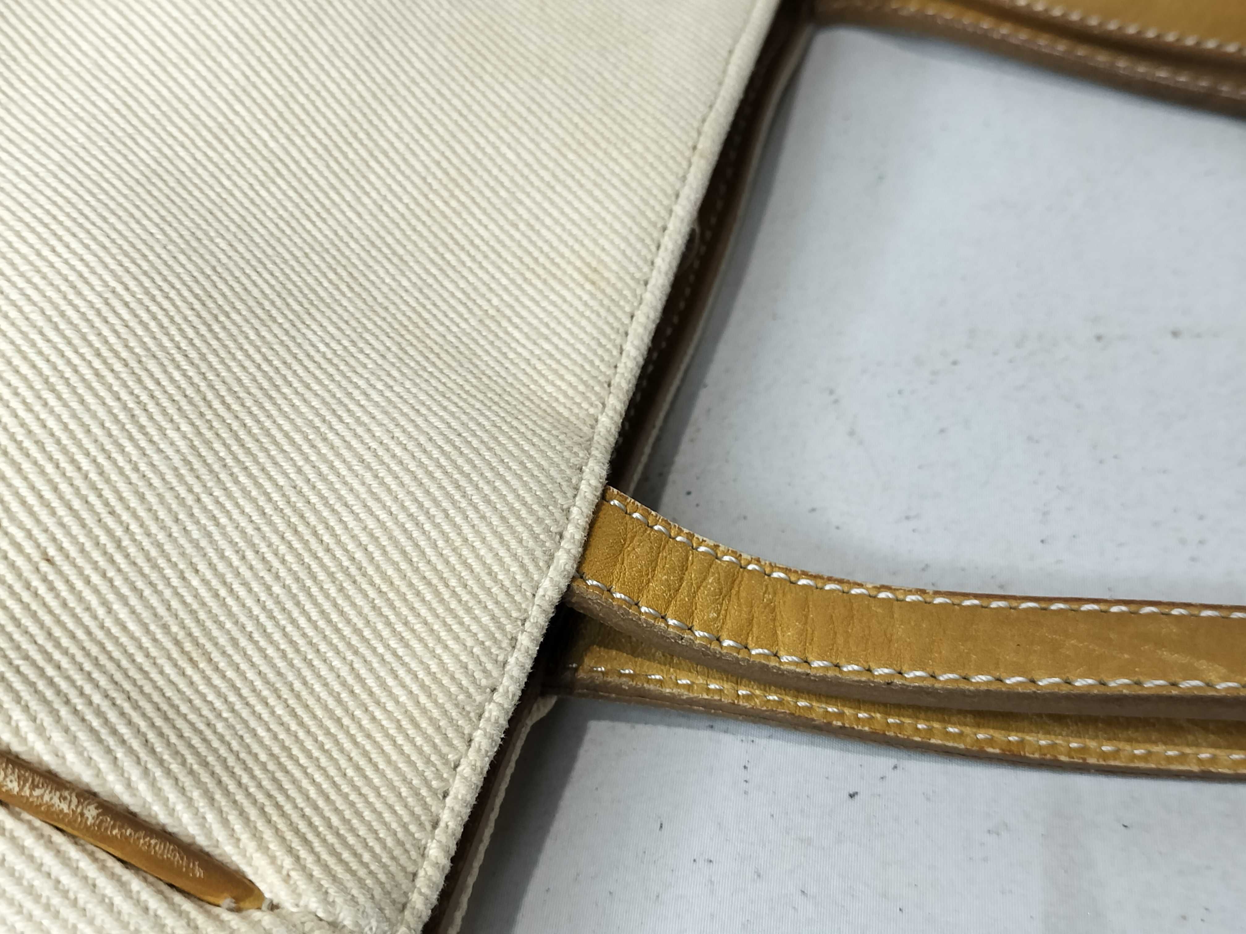 Blue Label Canvas Tote Bag with Horse Logo (Handbag) — view 6