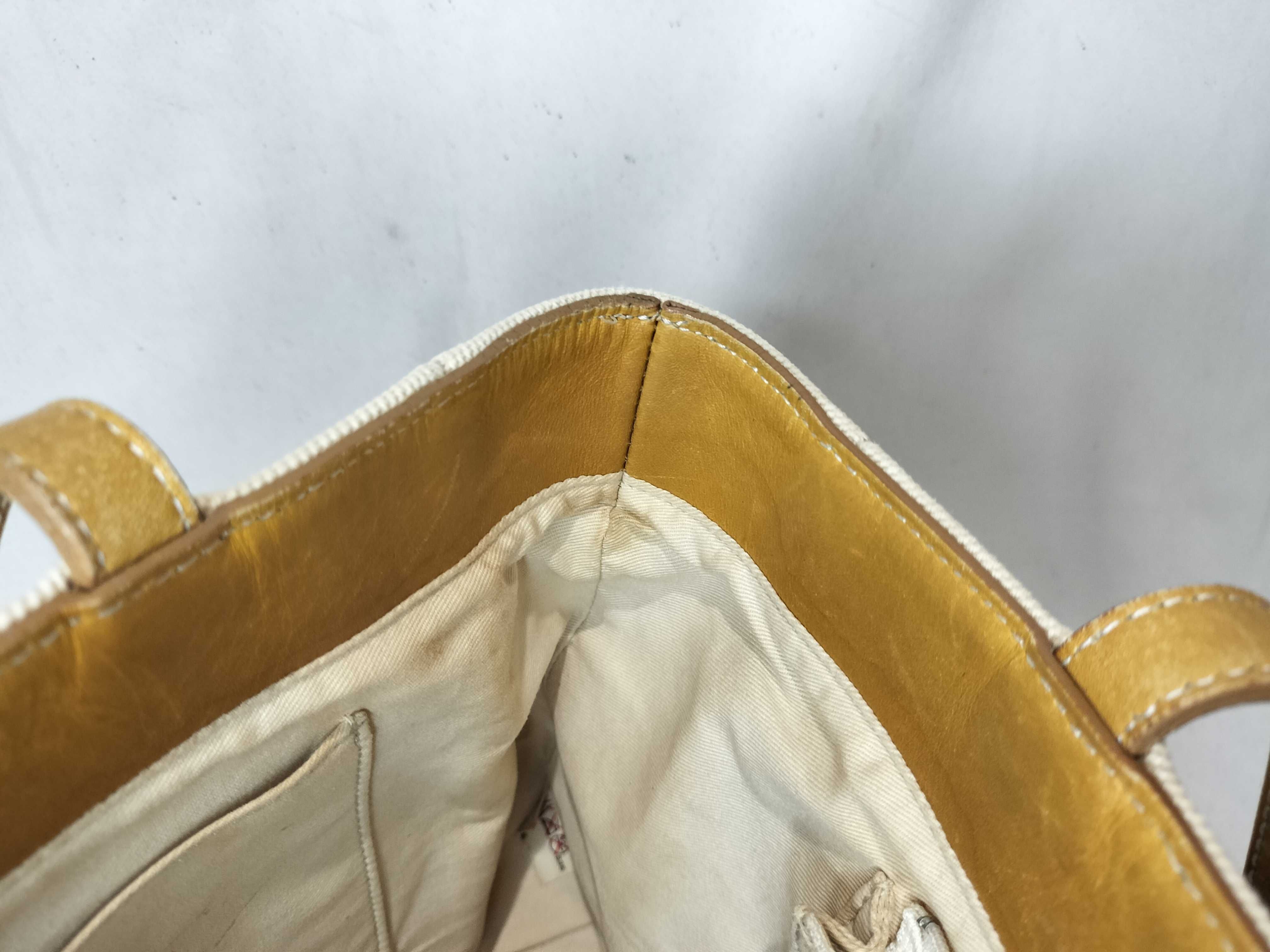 Blue Label Canvas Tote Bag with Horse Logo (Handbag) — view 10