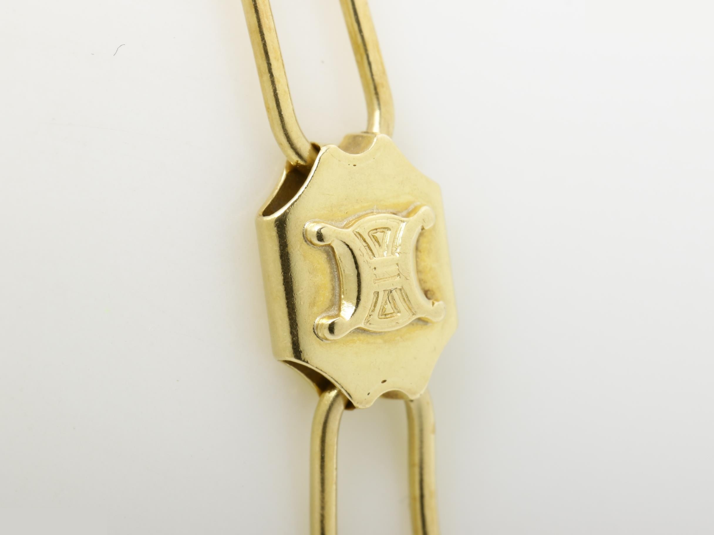 750 YG Triomphe Bracelet, approximately 19cm in length, 7.4g — view 2