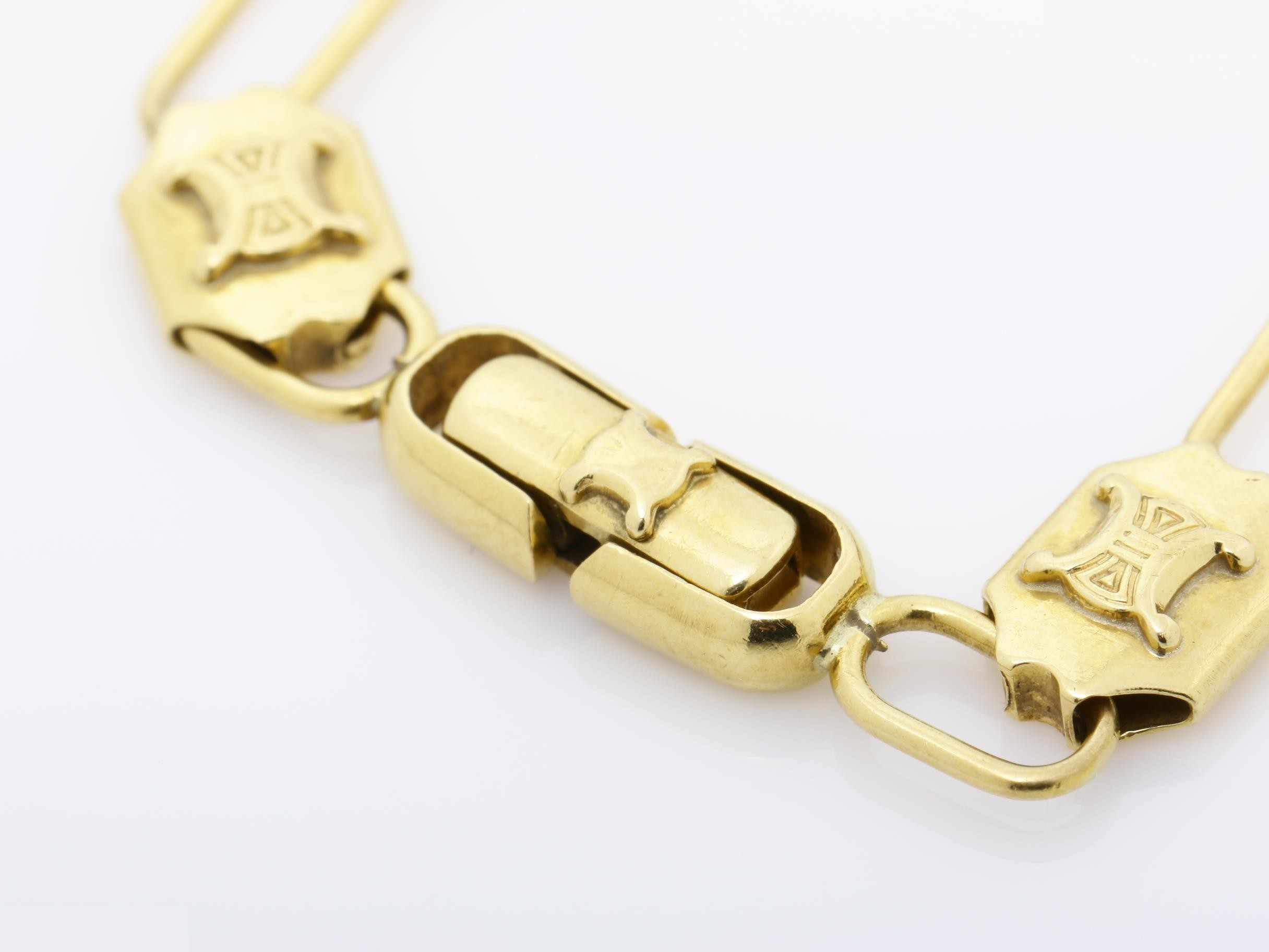 750 YG Triomphe Bracelet, approximately 19cm in length, 7.4g — view 5