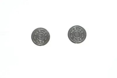 Sellier Earrings, Silver