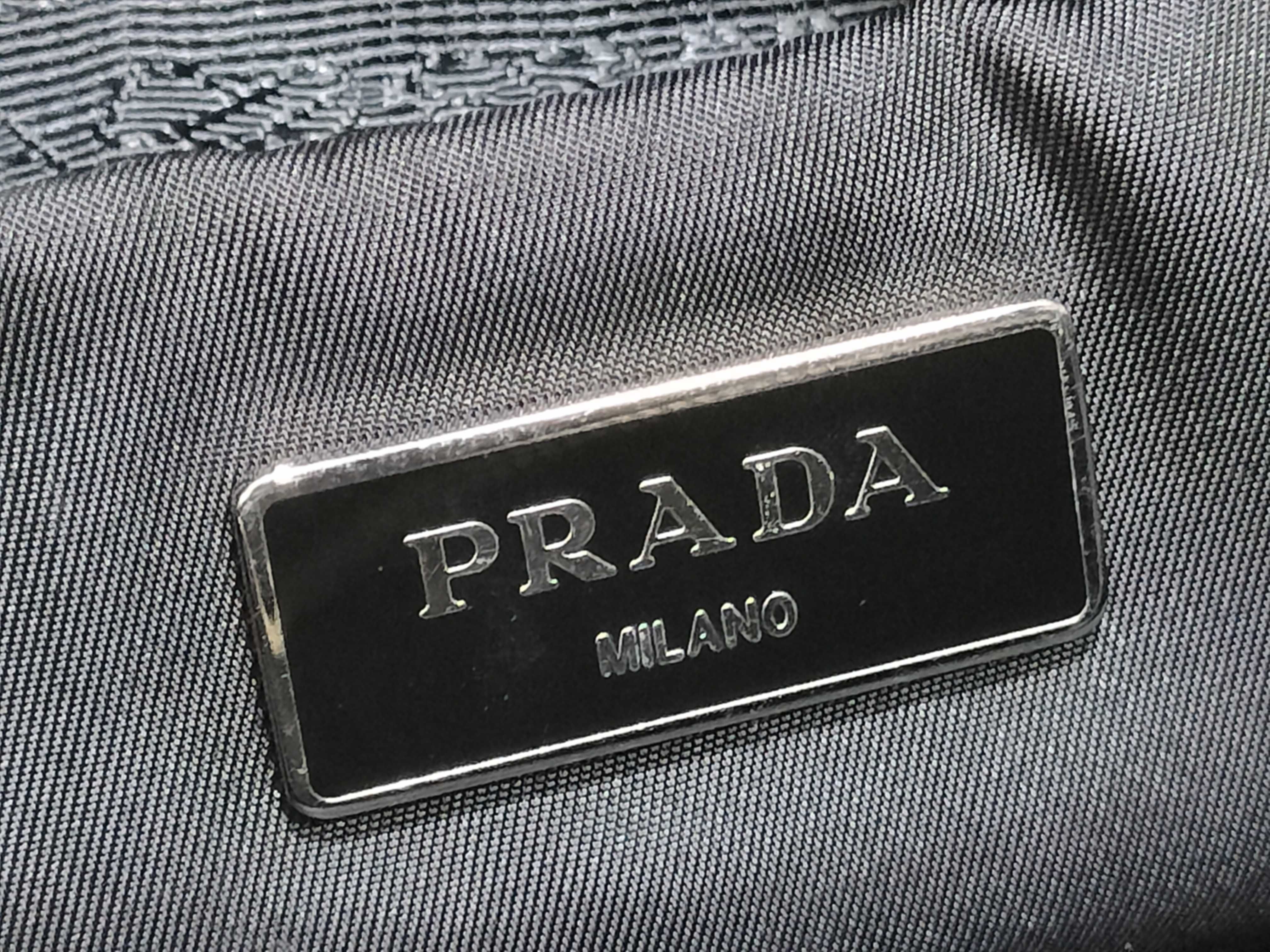 Nylon Bomber Handbag, Black, 158 Handbag — view 11