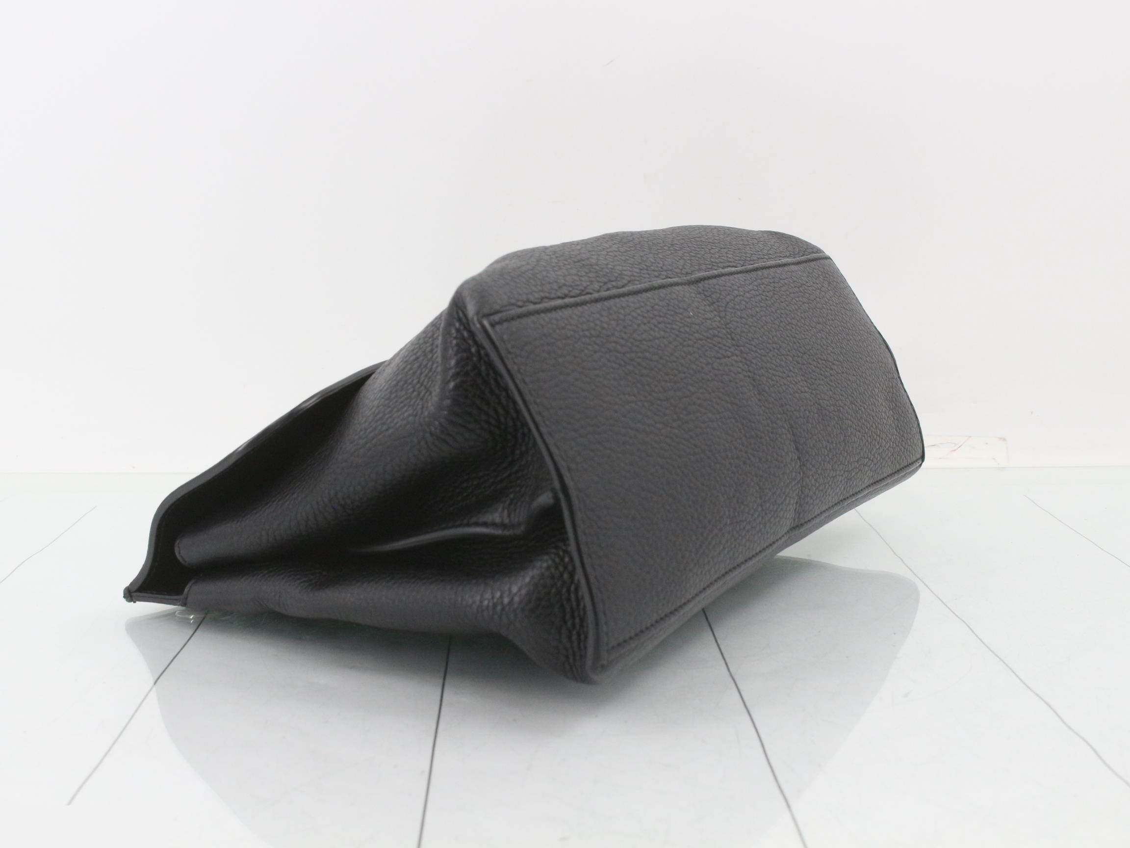 Bamboo Daily Medium 2-Way Embossed Black Bag (Comes with dust bag and strap) — view 5