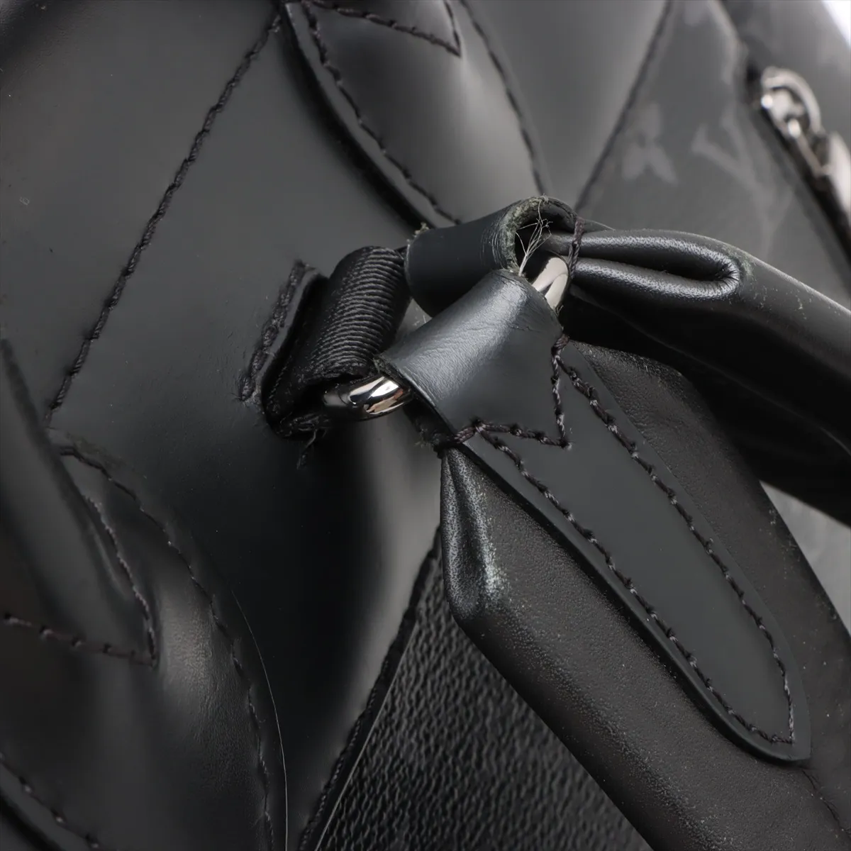 Monogram Eclipse Steamer Backpack M44052 TR5109 Black RFID Reactive — view 15