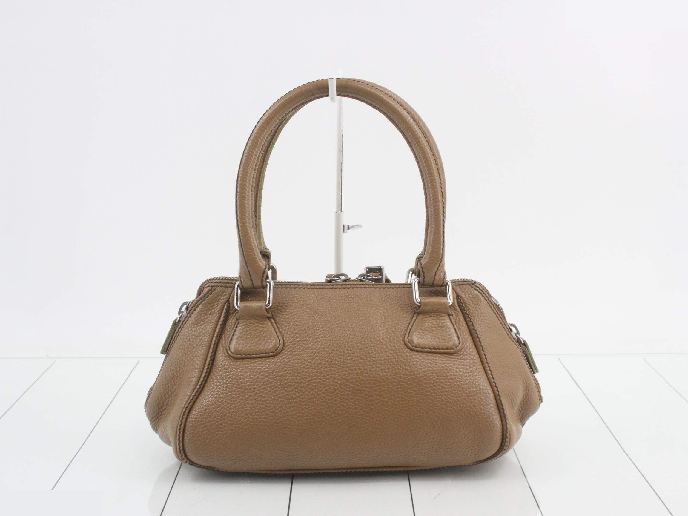 Leather handbag with fringe — view 2