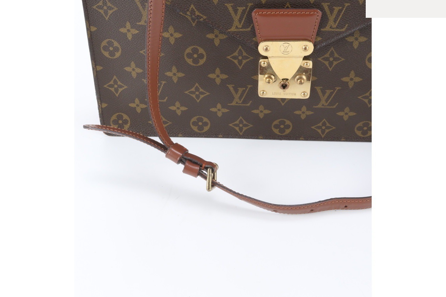 Monogram Porte Documents Bandoulière 2-Way Business Bag — view 2