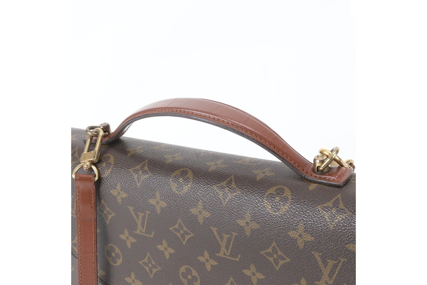 Monogram Porte Documents Bandoulière 2-Way Business Bag — view 3