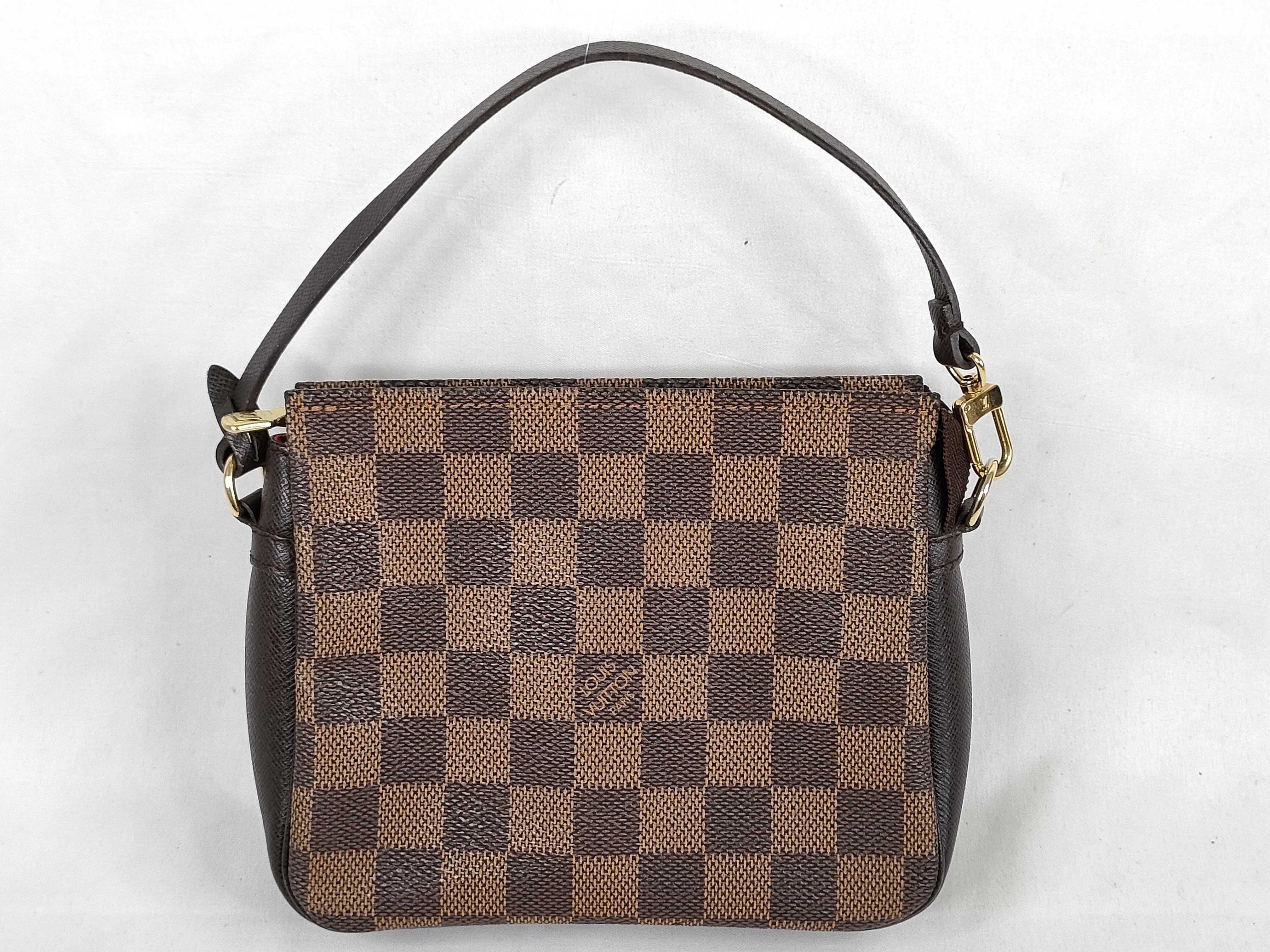 Damier Louis Vuitton Damier Trousse Makeup N51982 Handbag